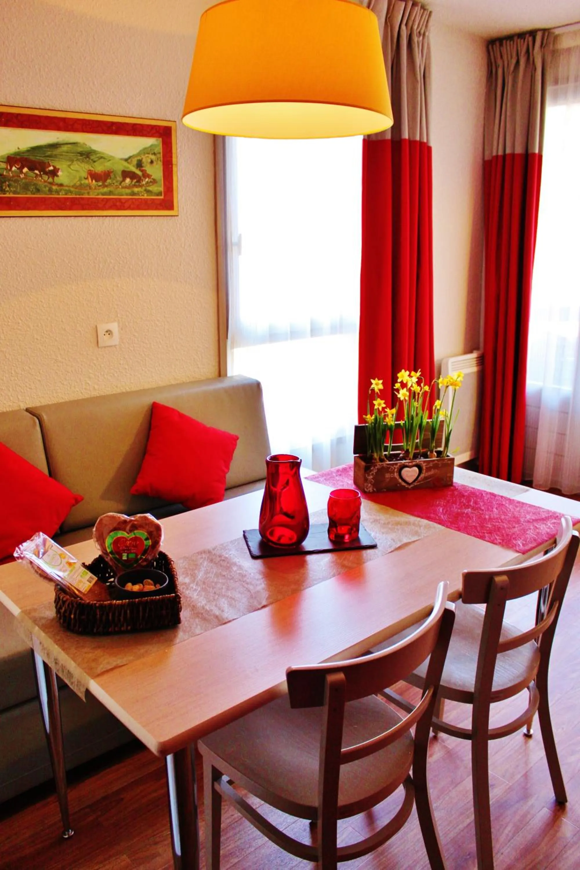 Dining area in VVF Lac Léman Évian-les-Bains