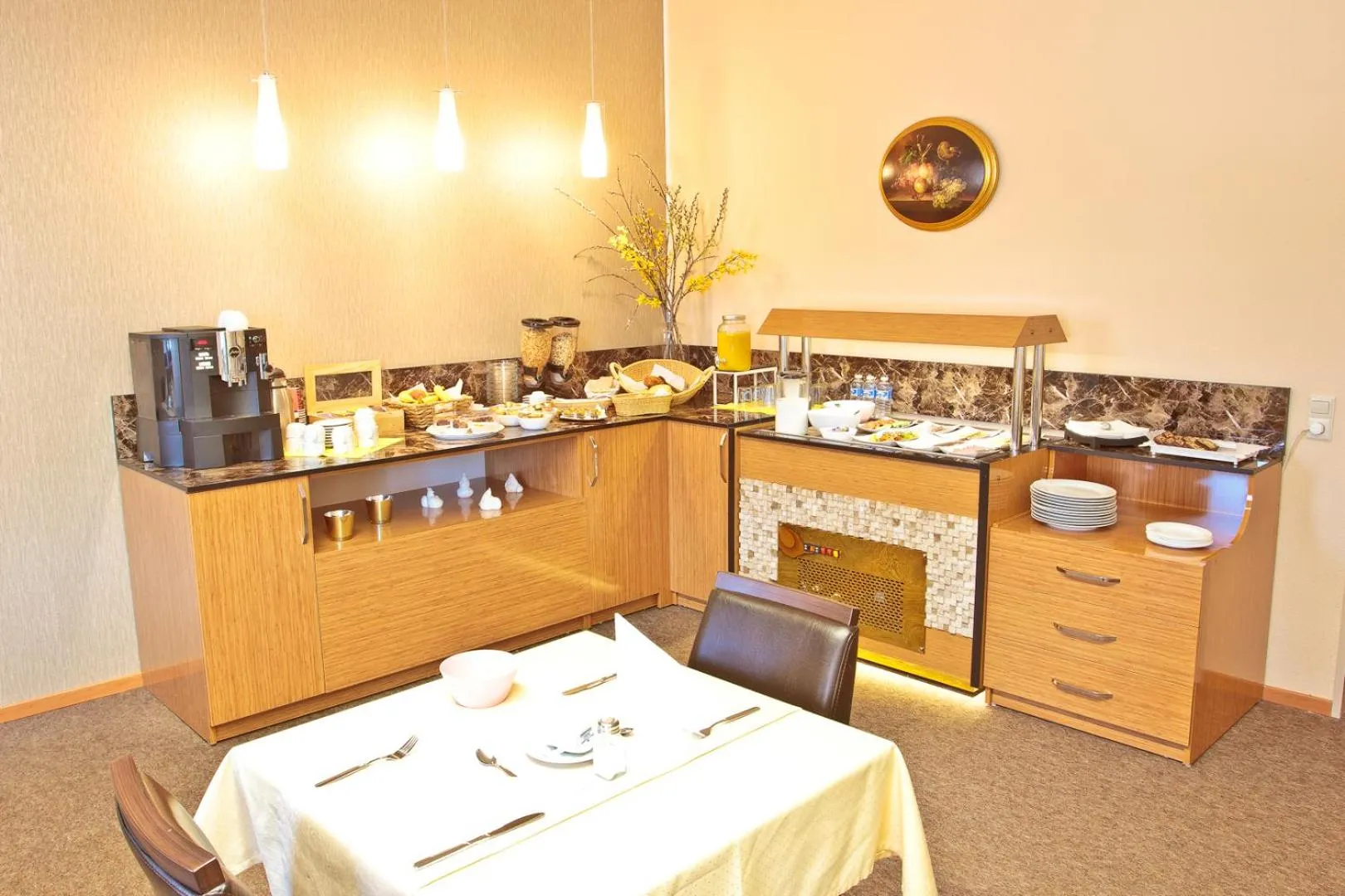 Buffet breakfast in Hotel Ganita Weil am Rhein