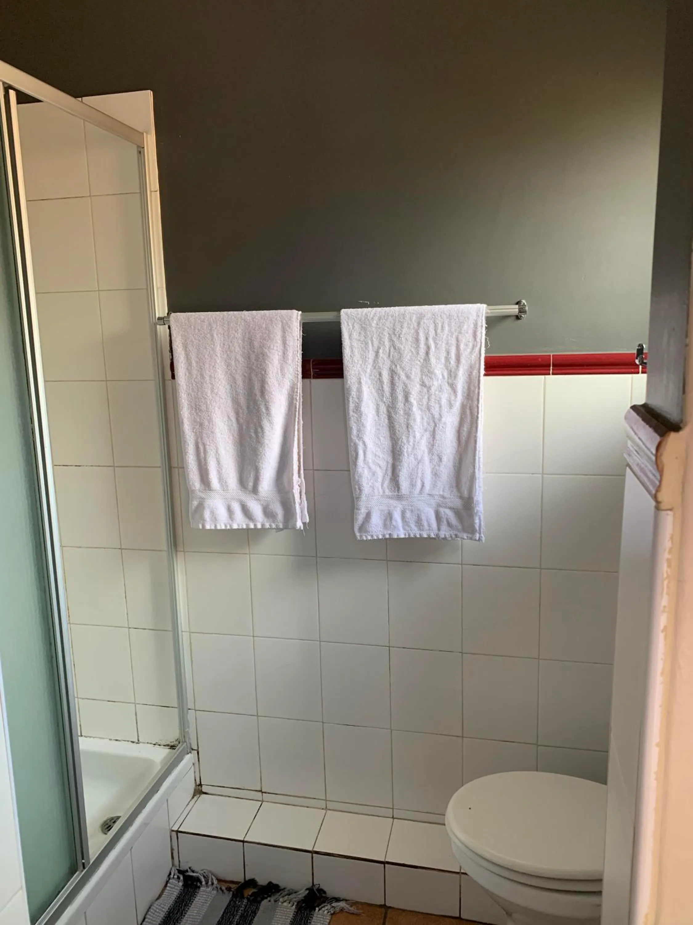 Shower in Carrington Guest House