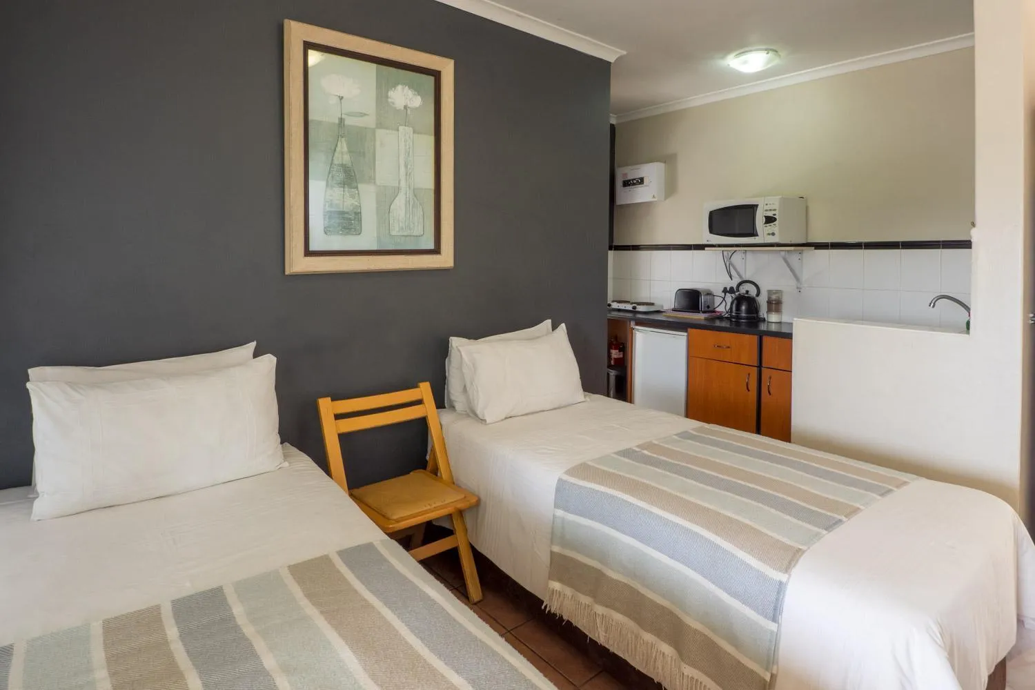 Bed in Carrington Guest House