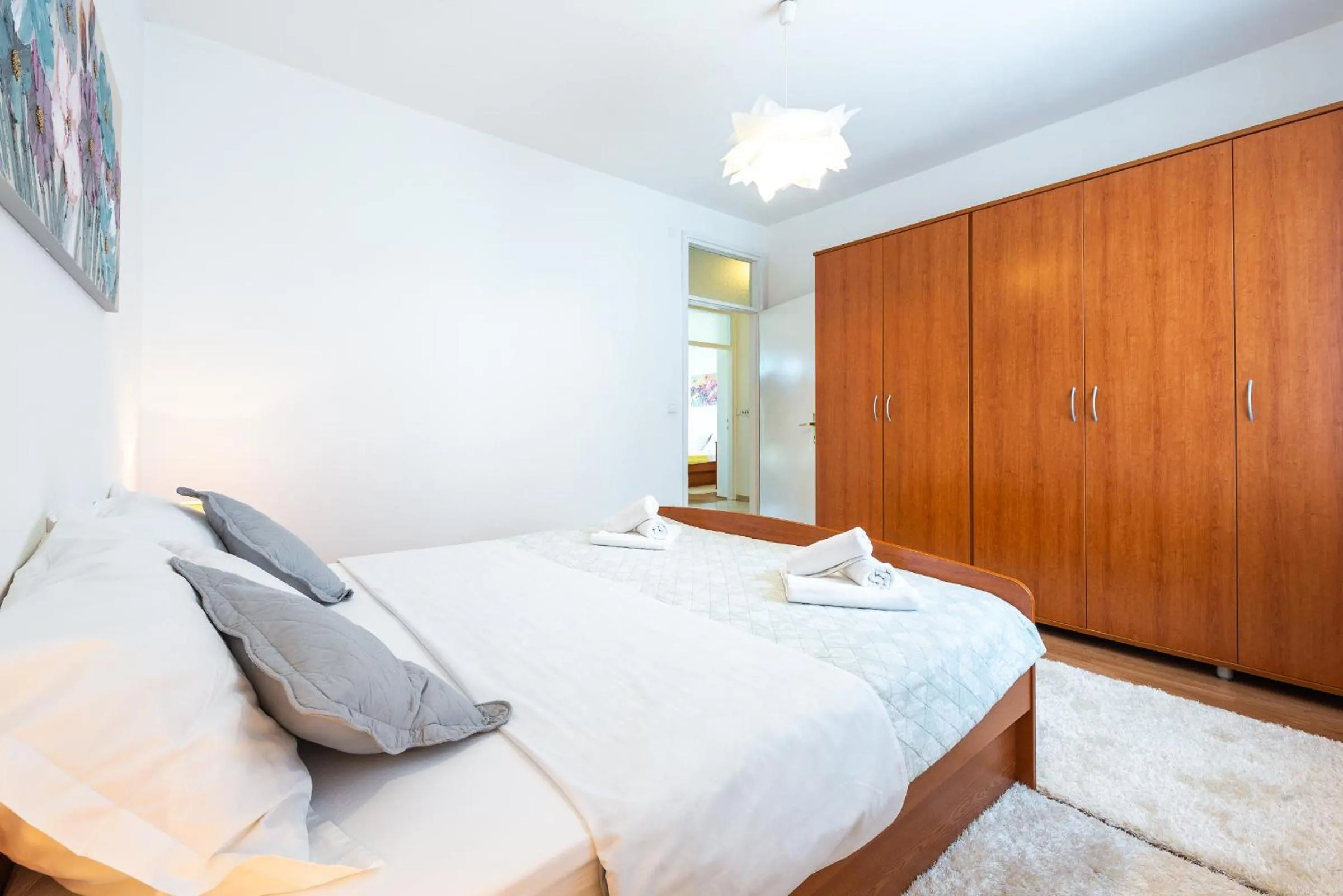 Bed in Apartment Jele