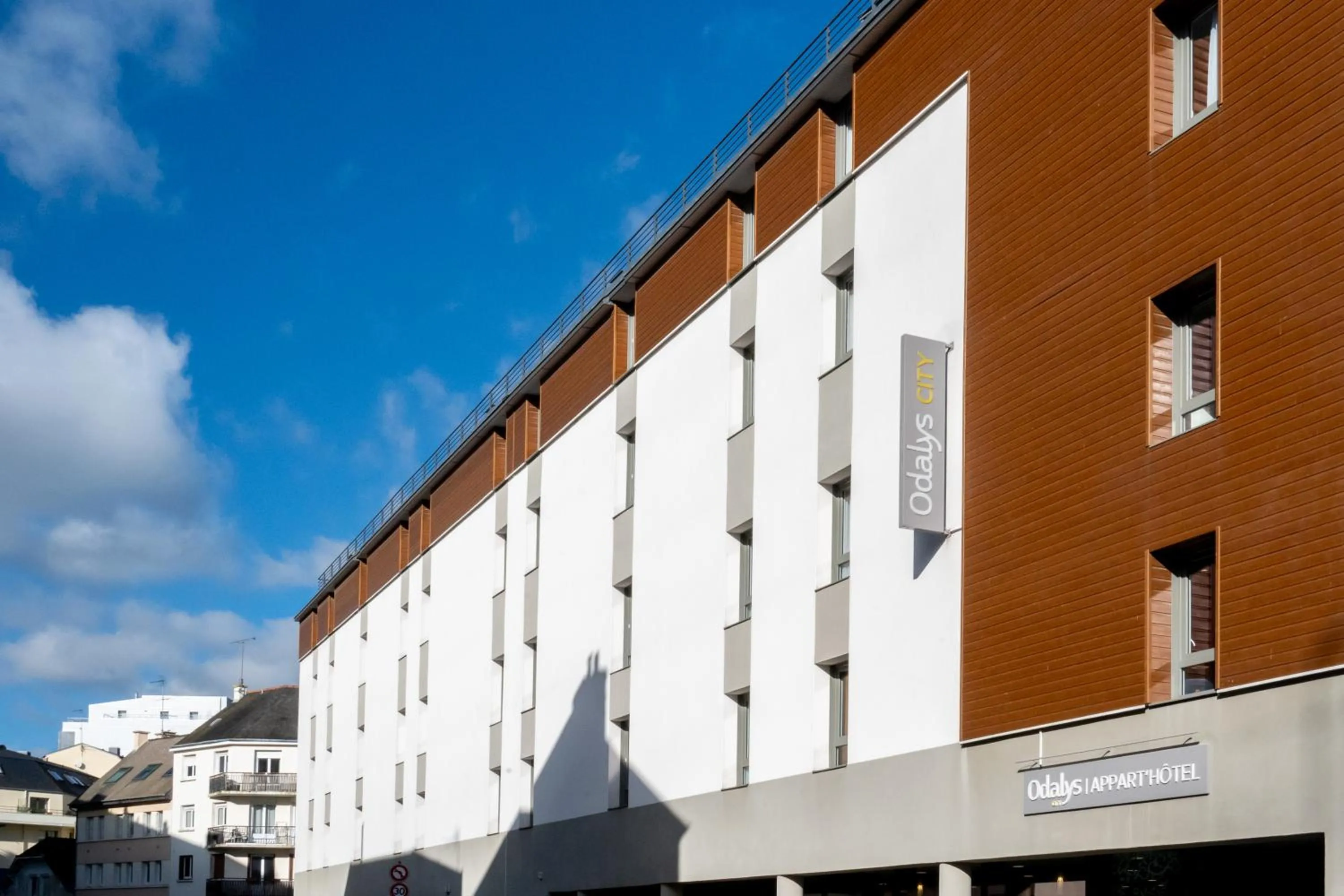 Property building in Appart Hotel Odalys City Rennes Lorgeril