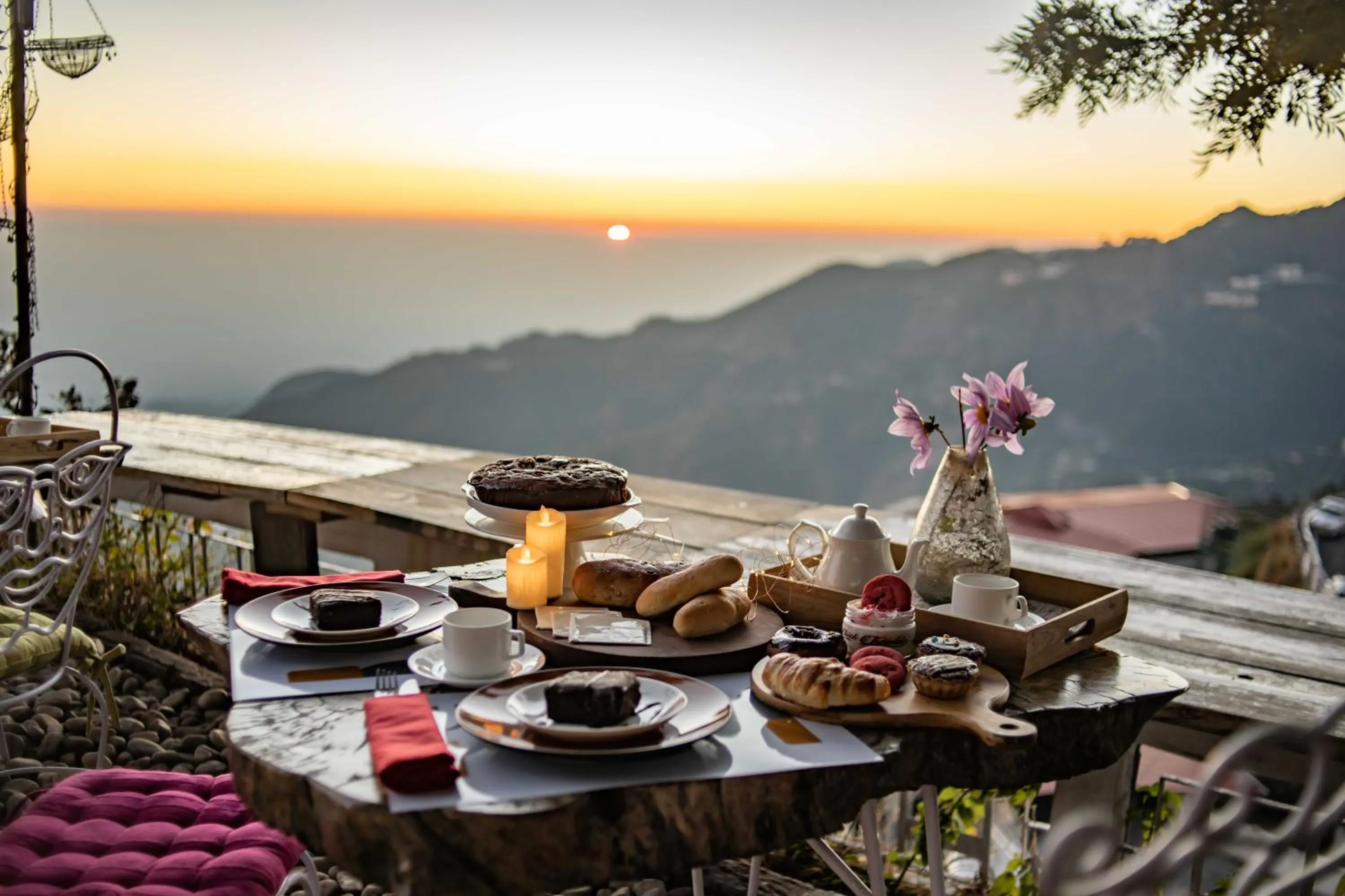 Natural landscape in Seclude Mussoorie, Winterline