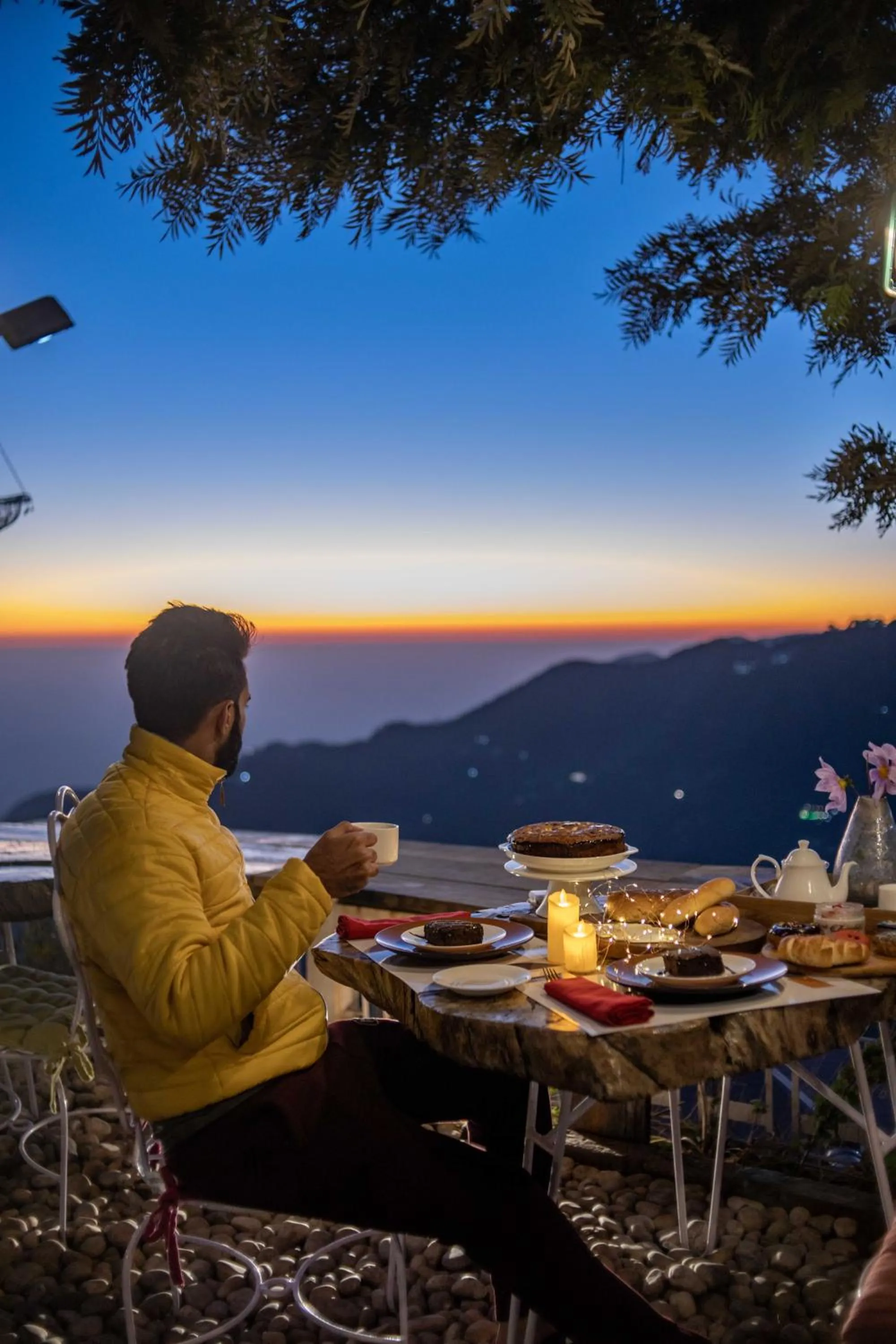 Natural landscape in Seclude Mussoorie, Winterline