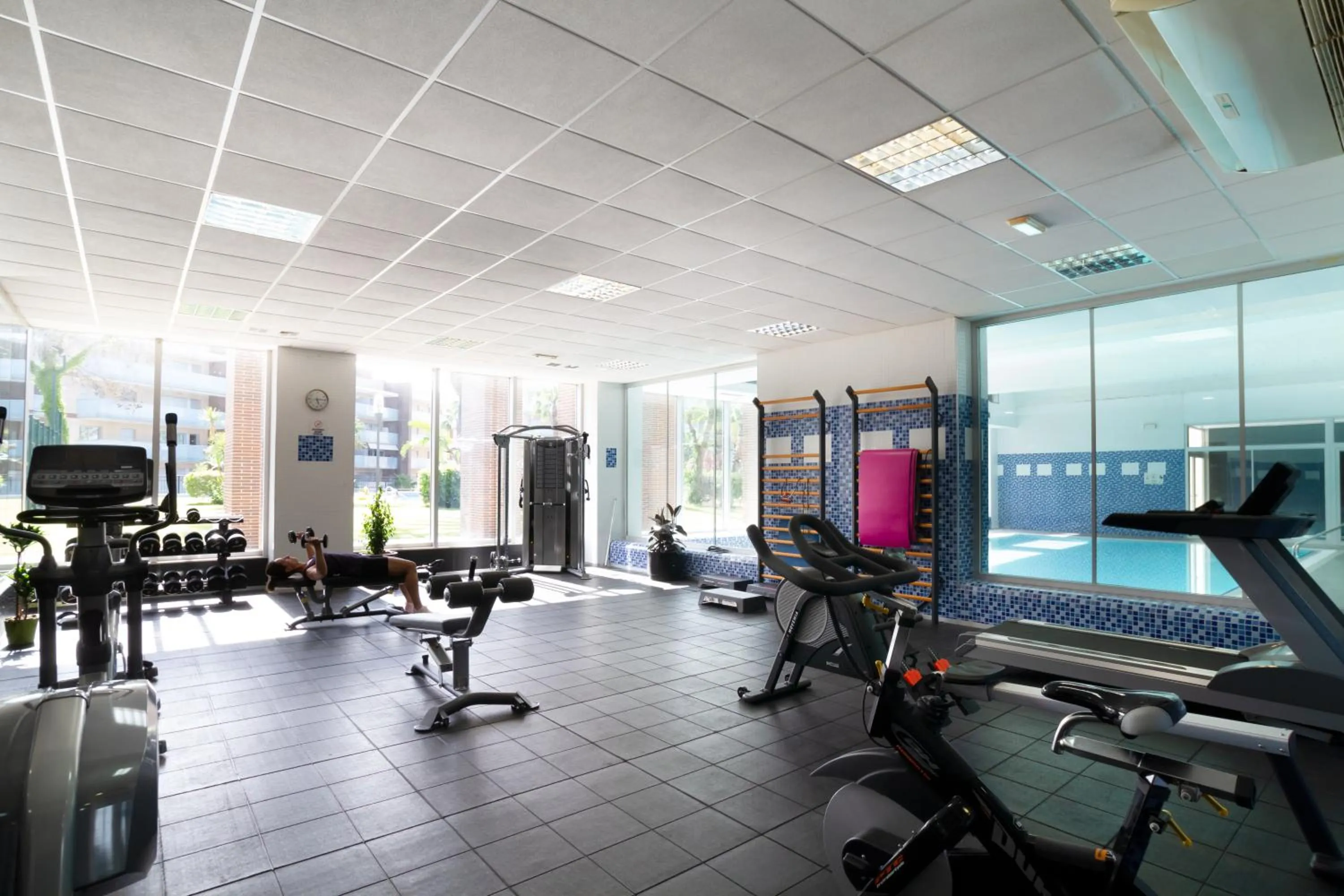 Fitness centre/facilities in Ibersol Spa Aqquaria