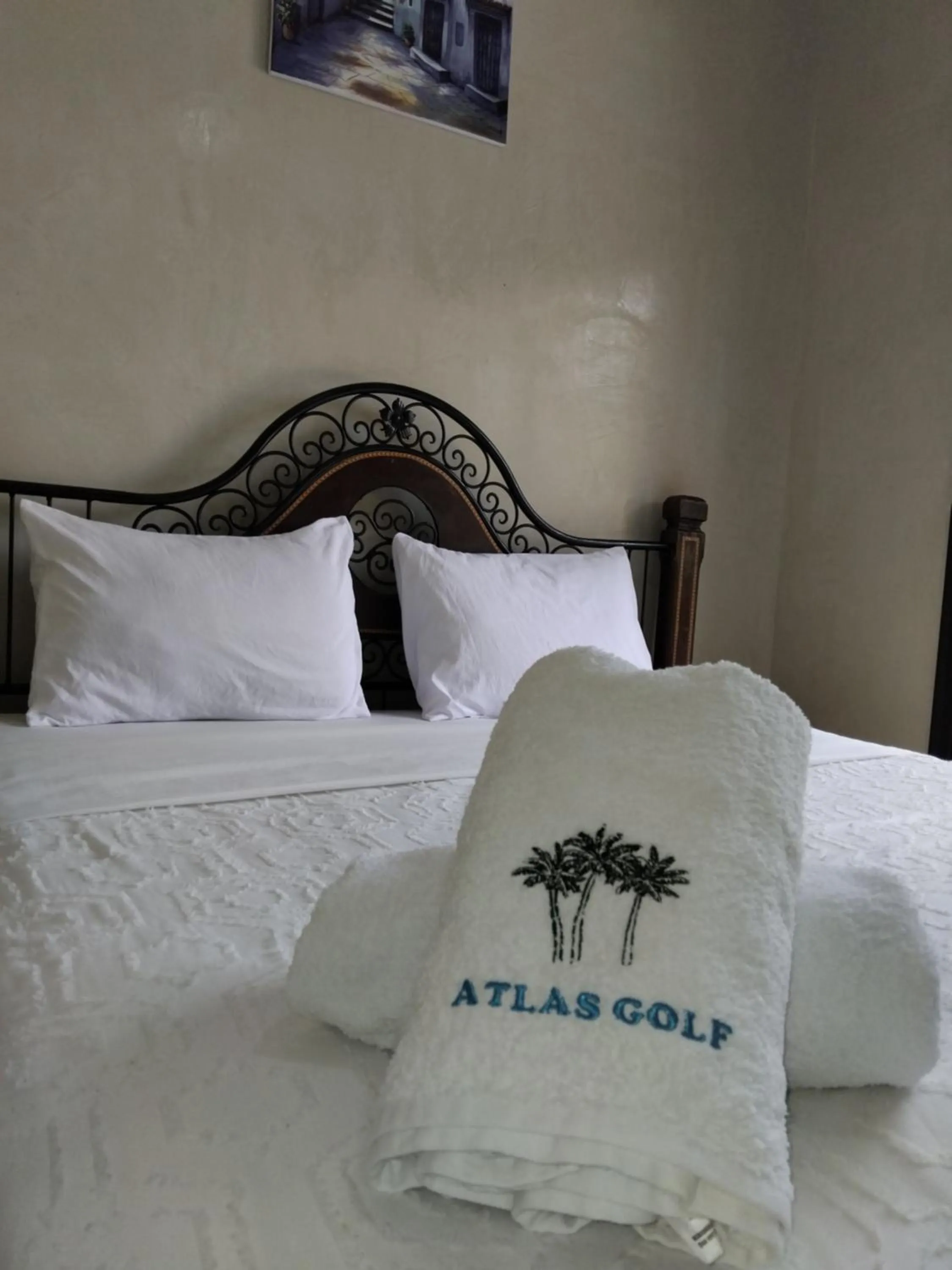 Bed in Atlas Golf resort