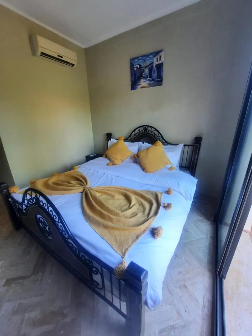 Bed in Atlas Golf resort