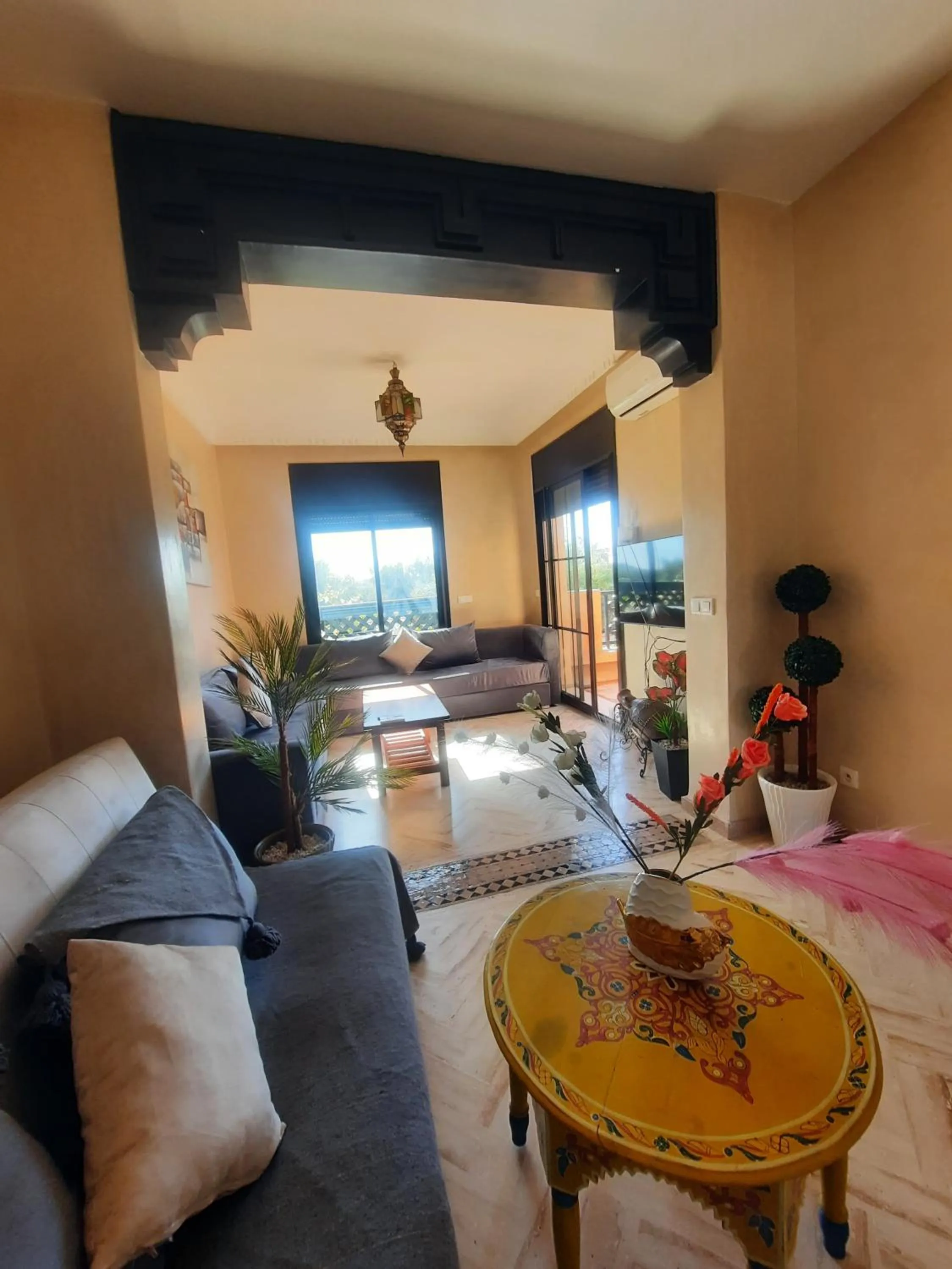 Bed in Atlas Golf resort