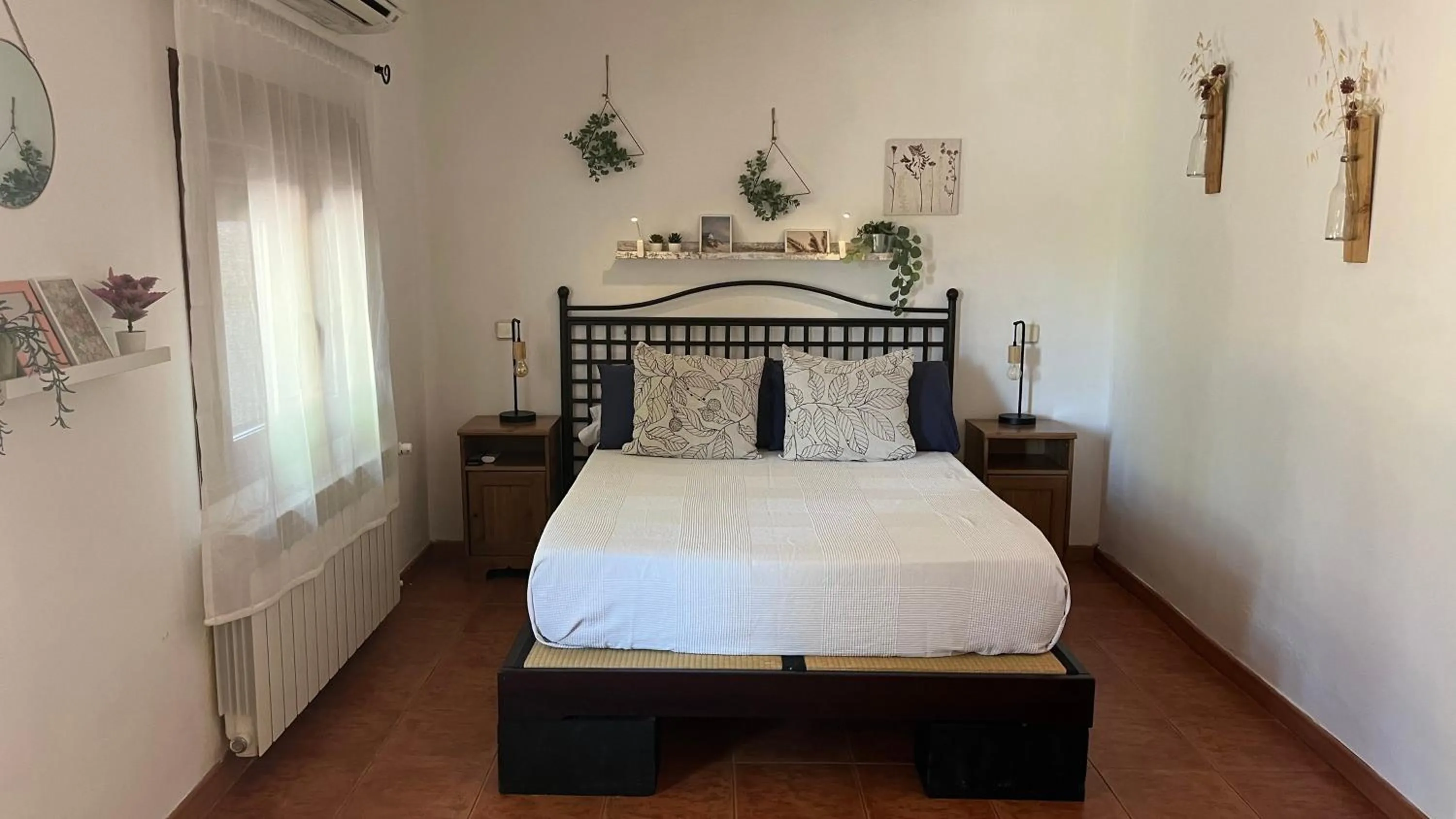 Bed in Hotel Rural El Arca de Noé