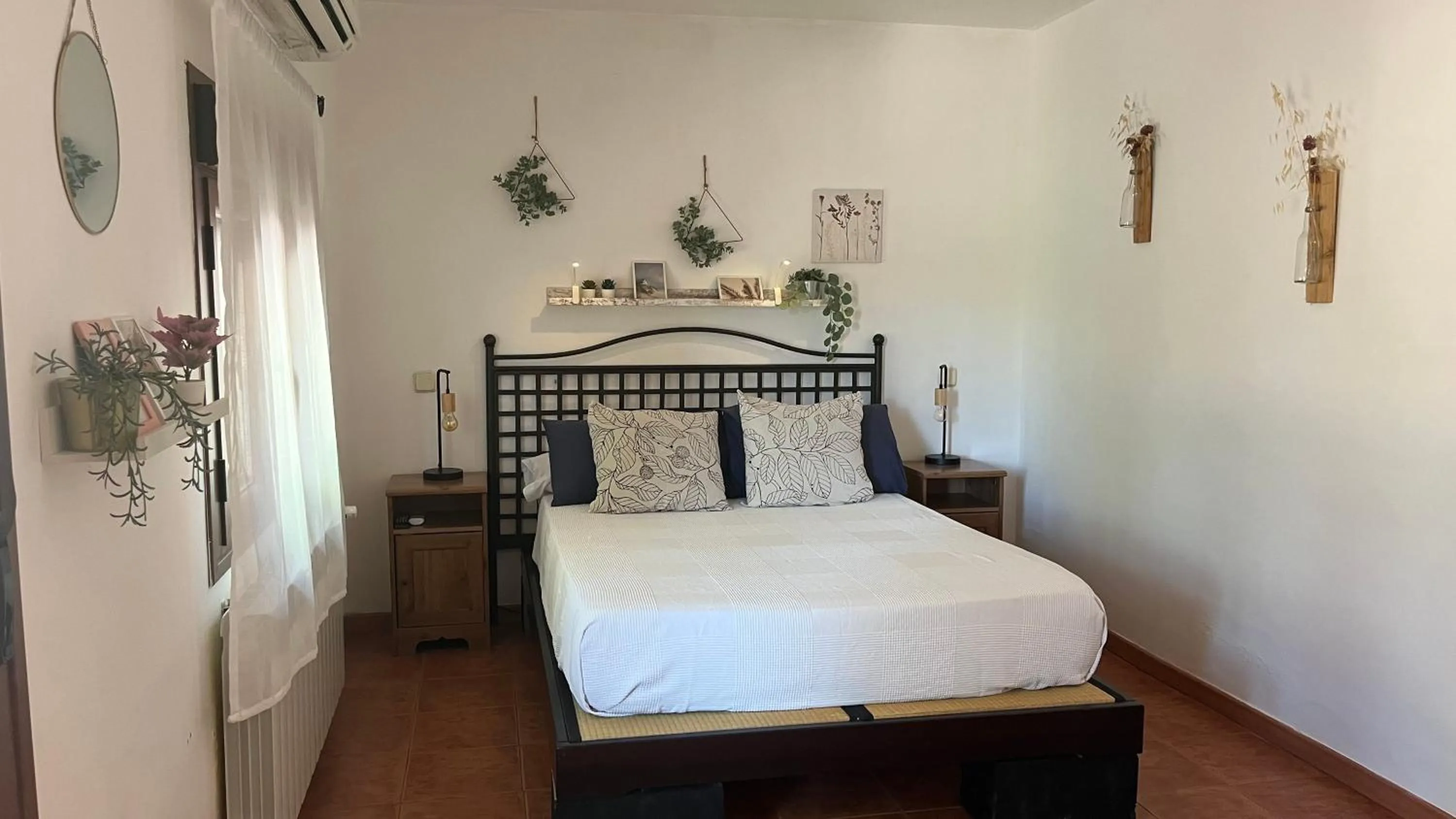 Bed in Hotel Rural El Arca de Noé