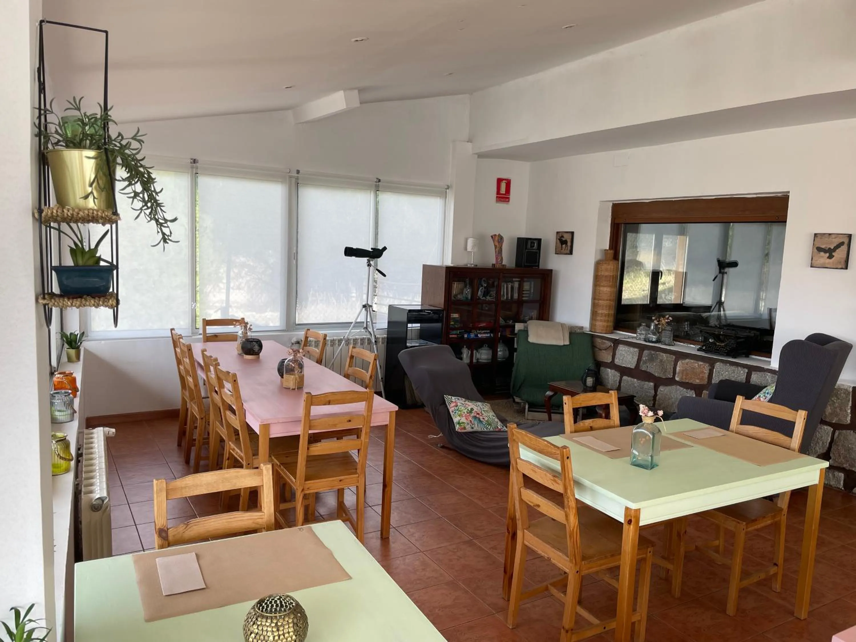 Seating area in Hotel Rural El Arca de Noé