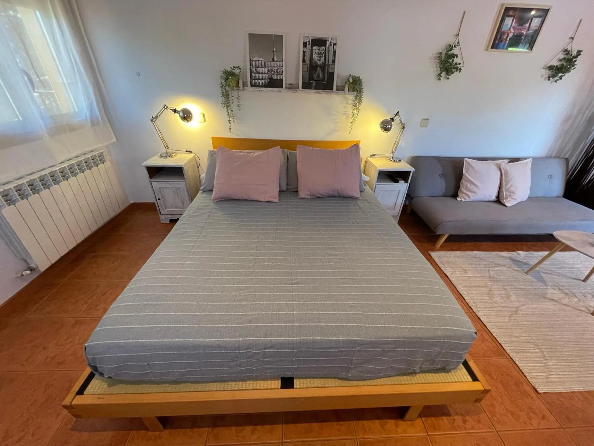 Bed in Hotel Rural El Arca de Noé