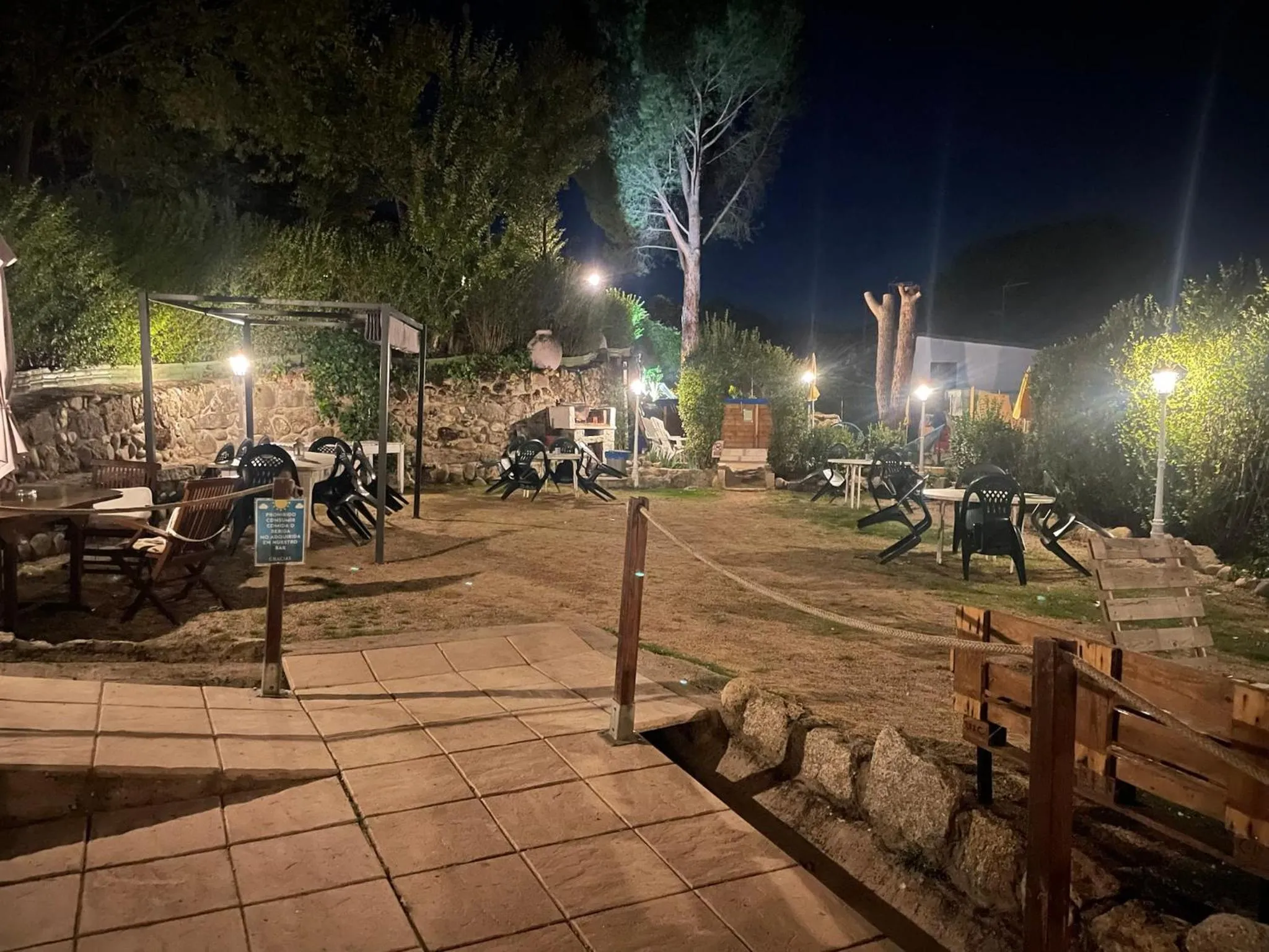 Night in Hotel Rural El Arca de Noé