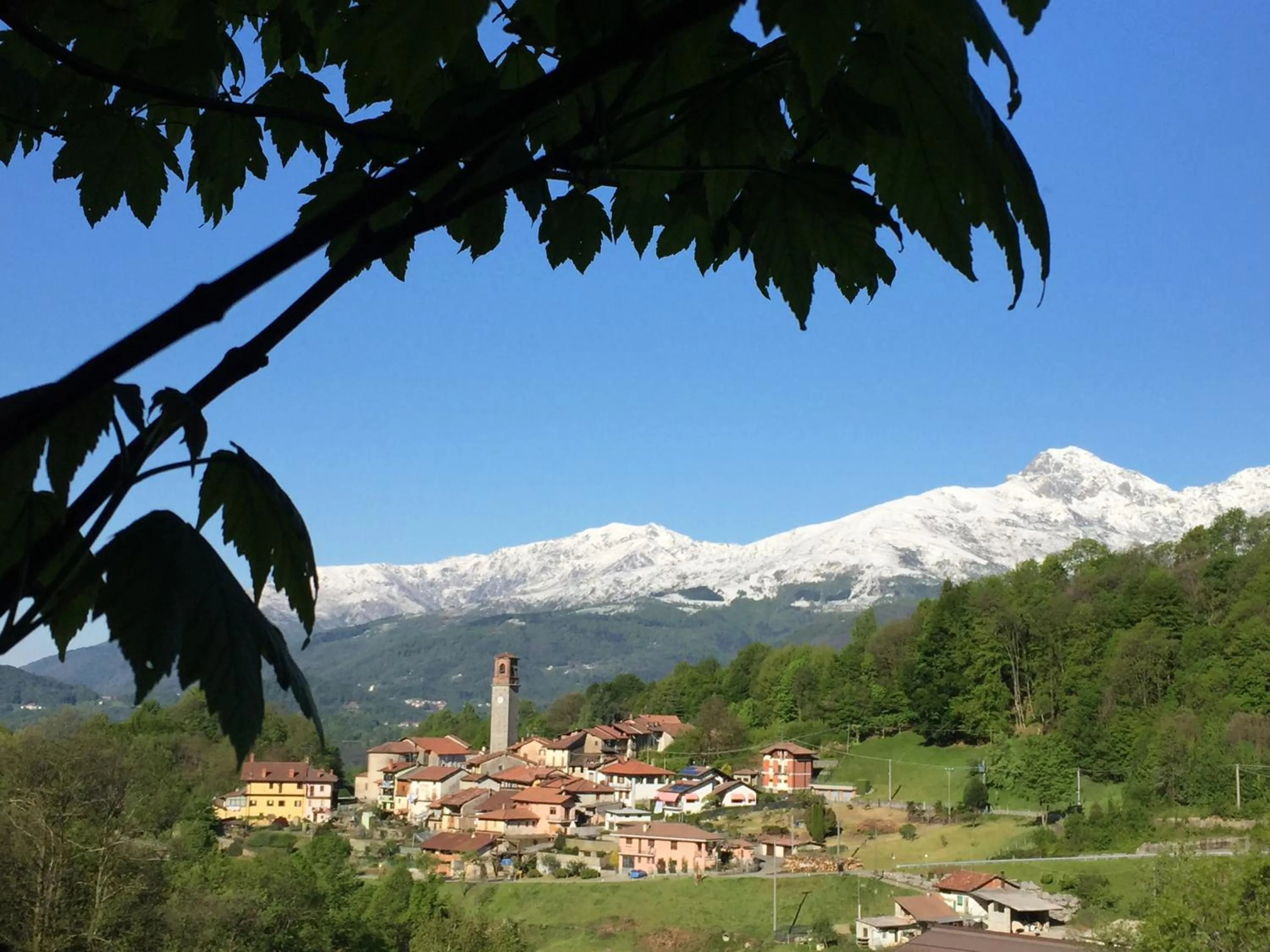 Mountain view in B&B Gli Eremiti