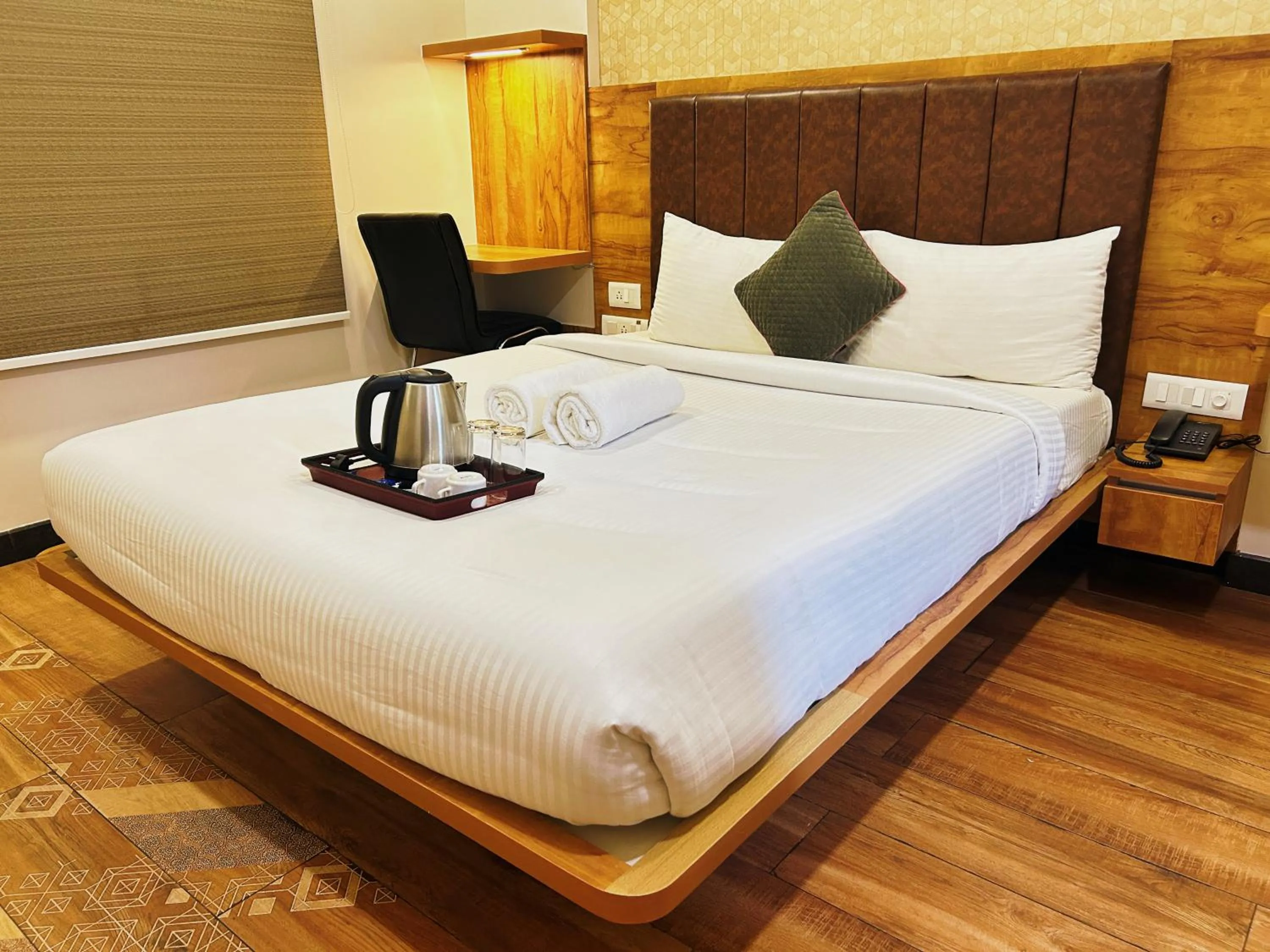 Bed in Hotel Rize Inn
