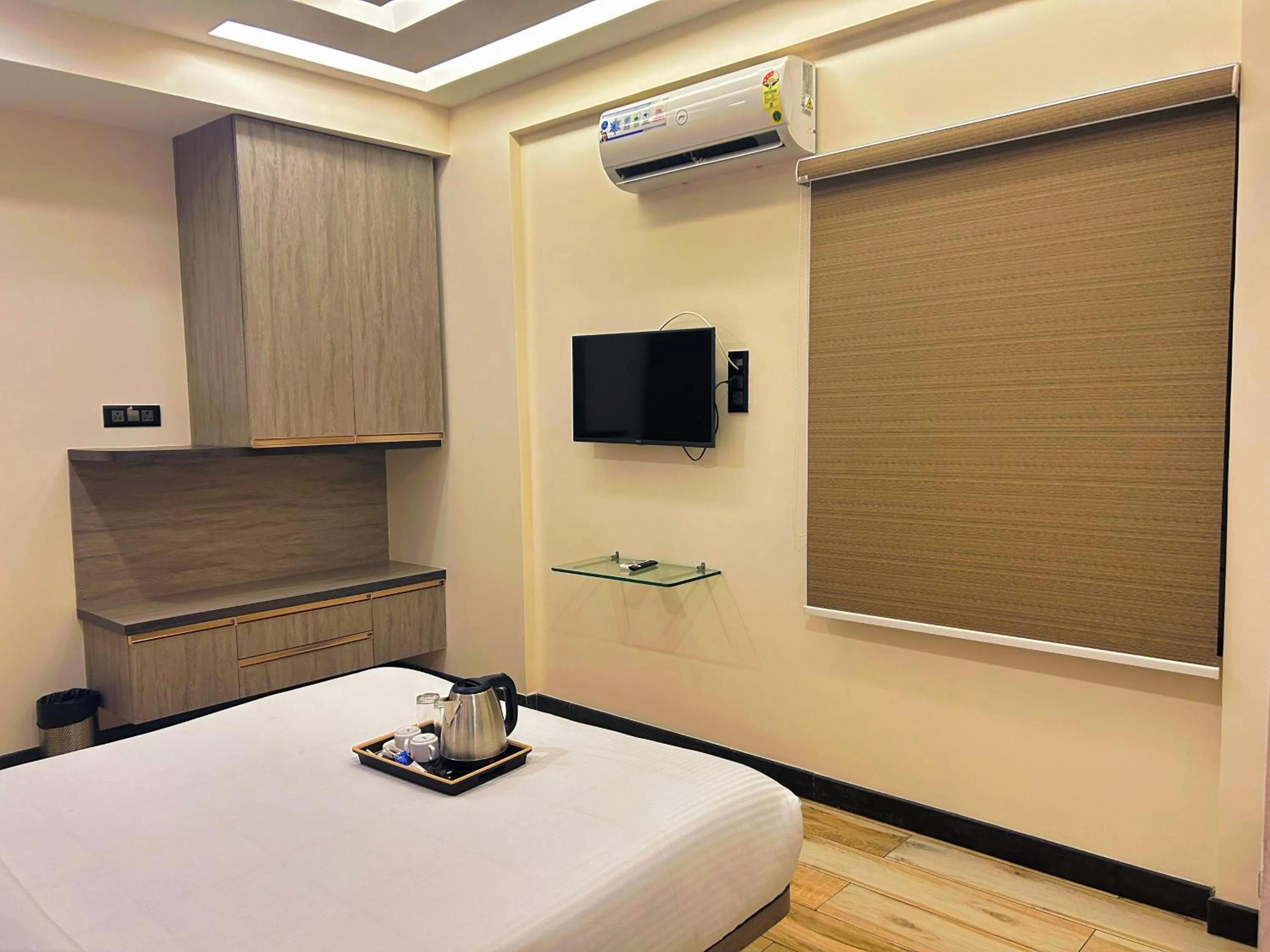 Bed in Hotel Rize Inn