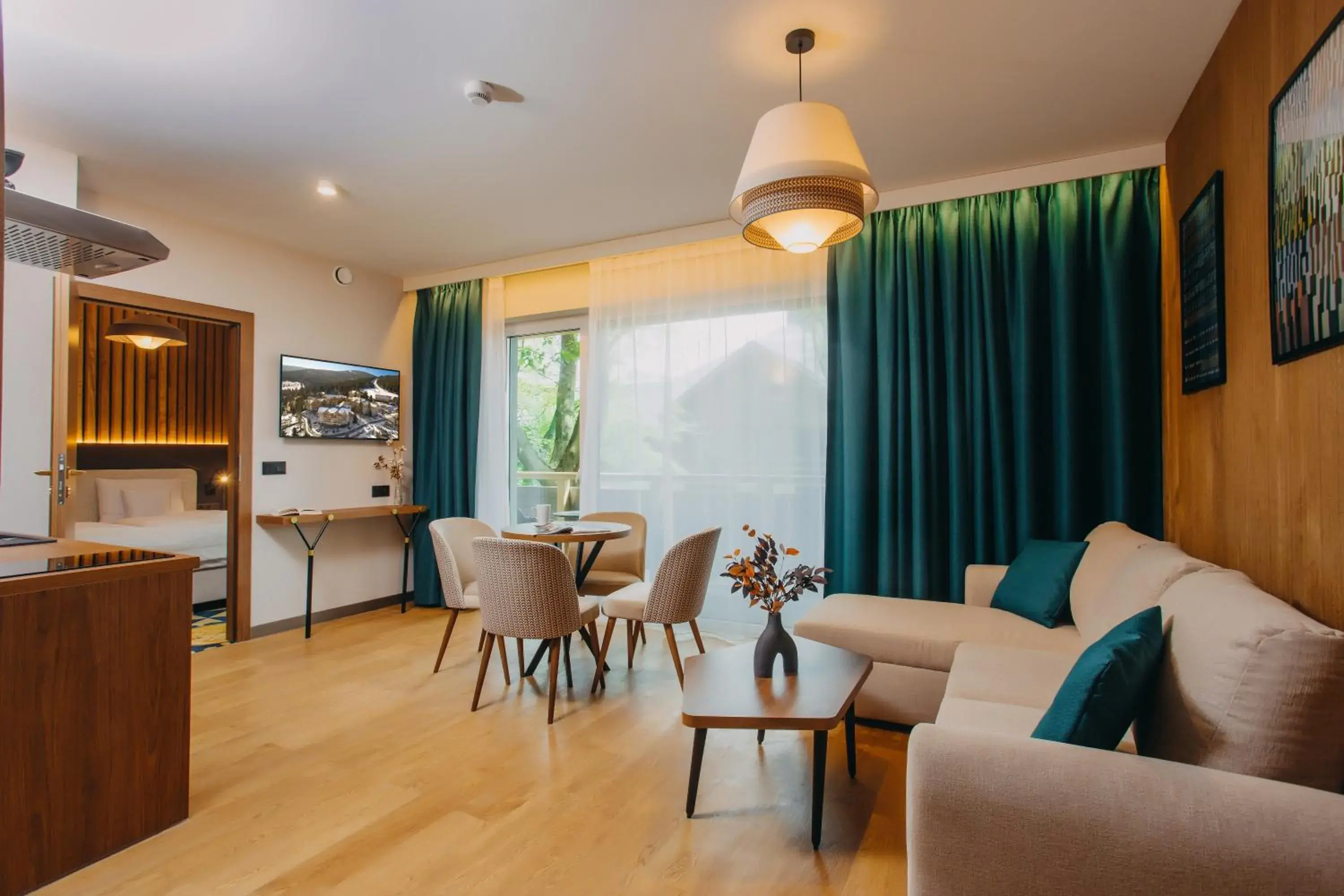 Deluxe Room**** with private sauna and air-condition - single occupancy in Forest Park Resort & SPA Deluxe Room**** with private sauna and air-condition - single occupancy in Forest Park Resort & SPA