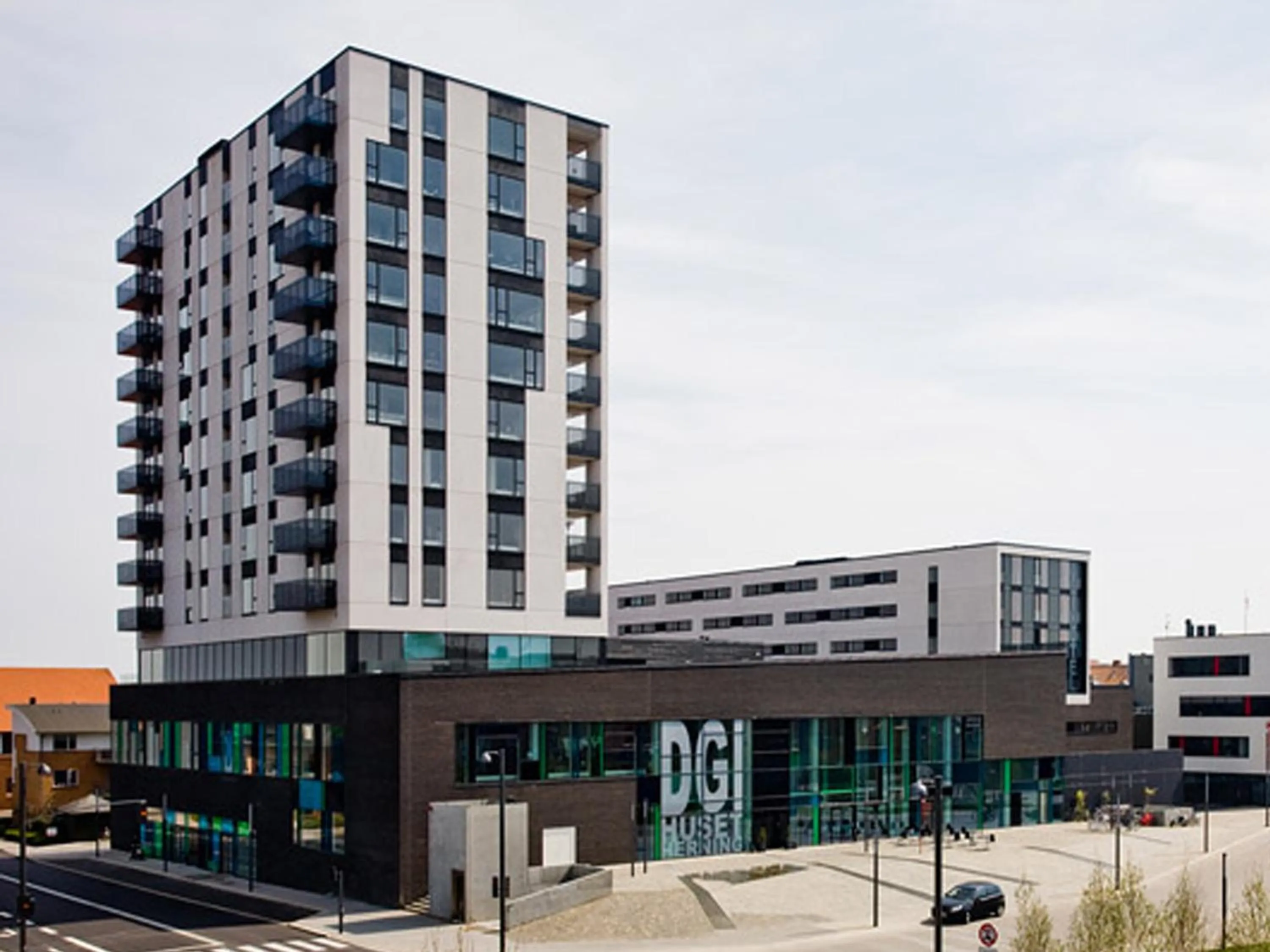 Area and facilities in Herning City Apartments