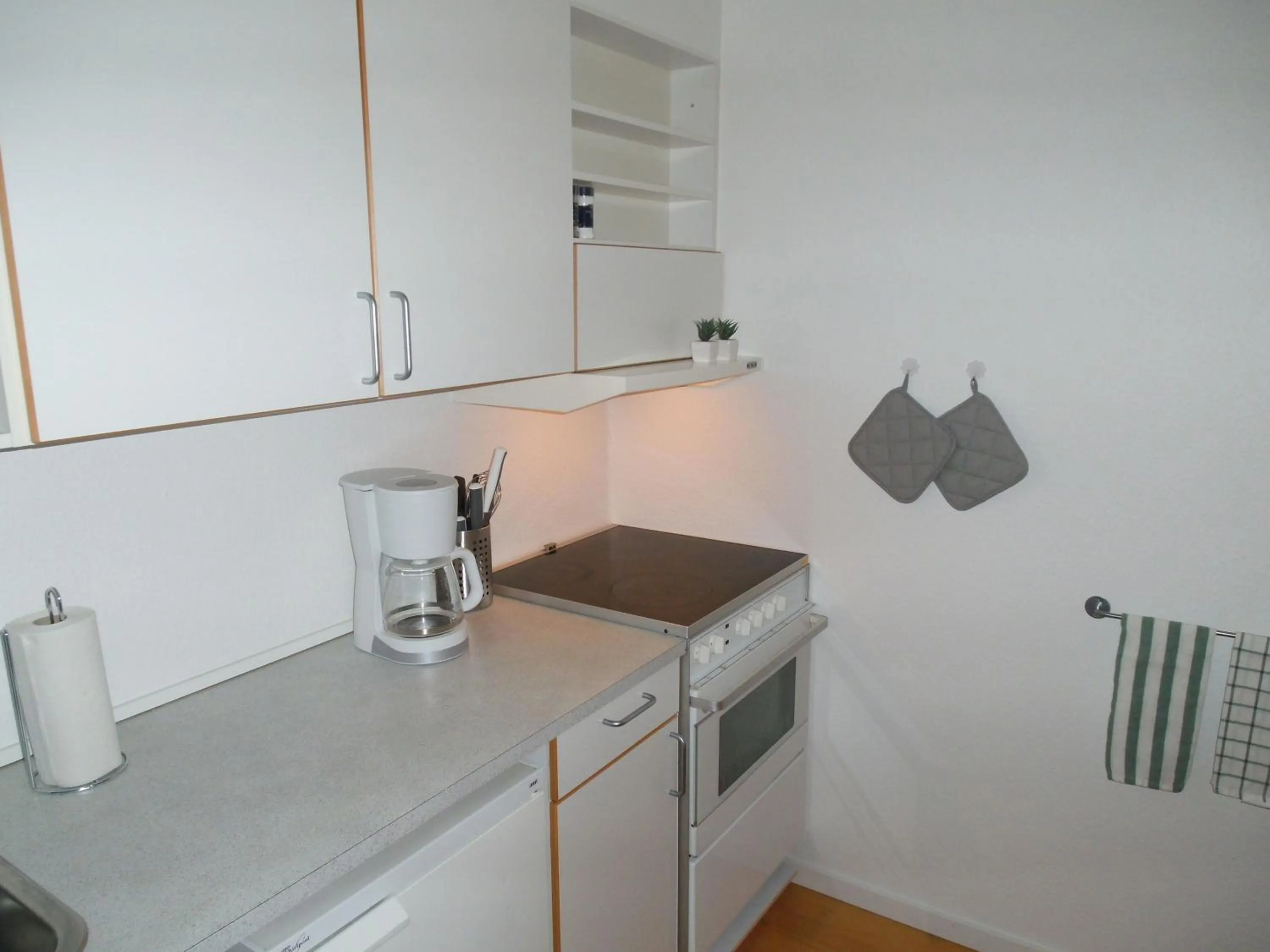 Kitchen or kitchenette in Herning City Apartments