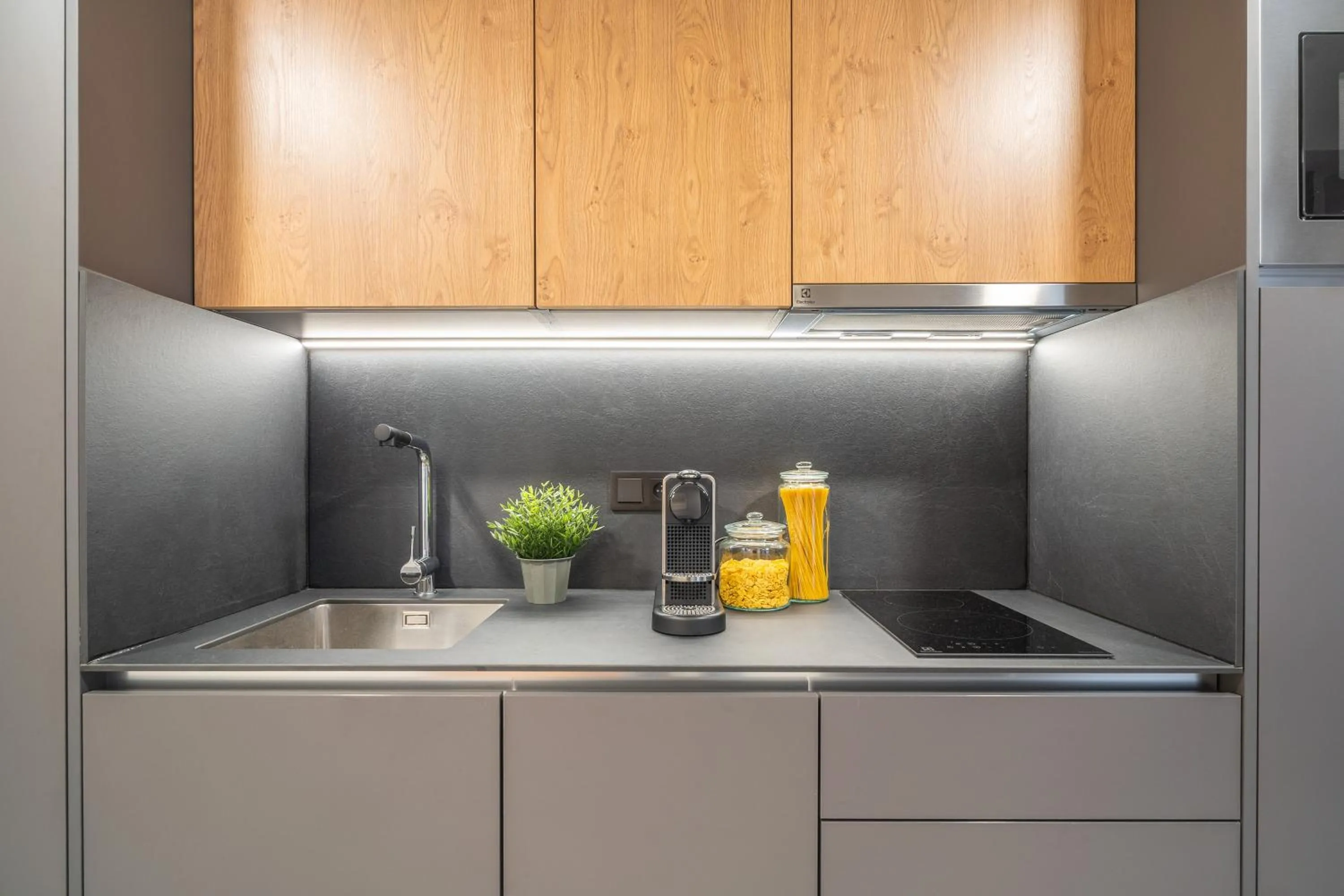 kitchen in City Pop 2Night Prague - Self check-in