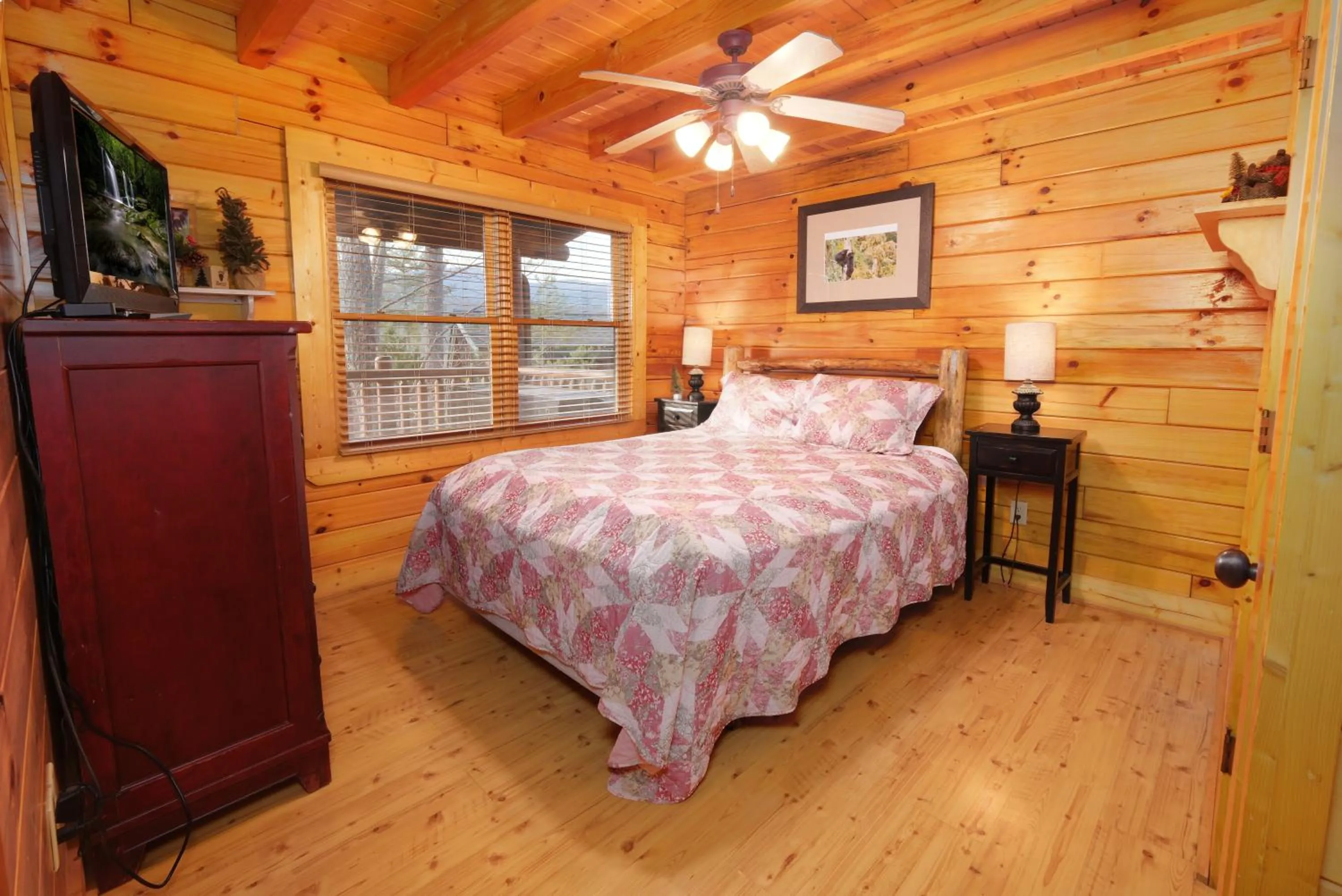 Bed in A Cozy Retreat