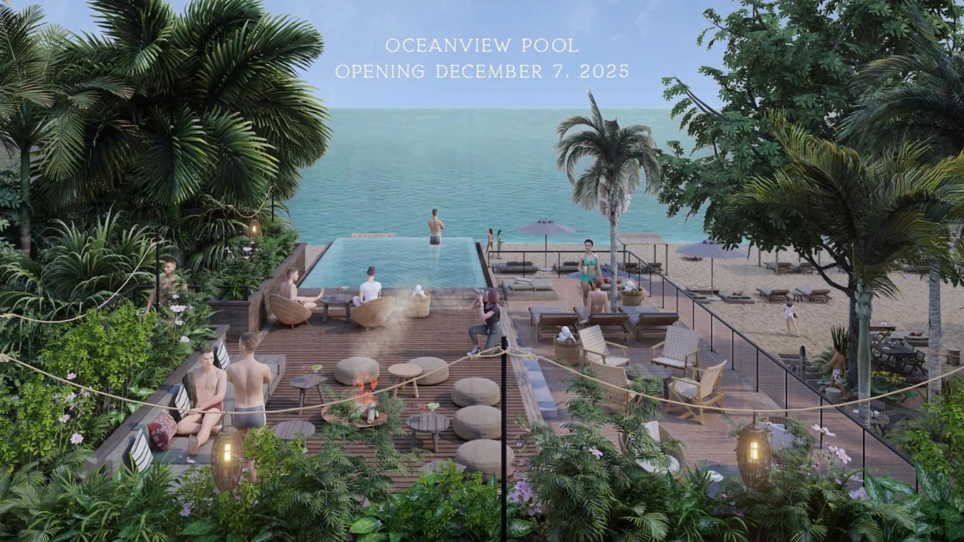 Swimming pool in Palmar Beach Lodge