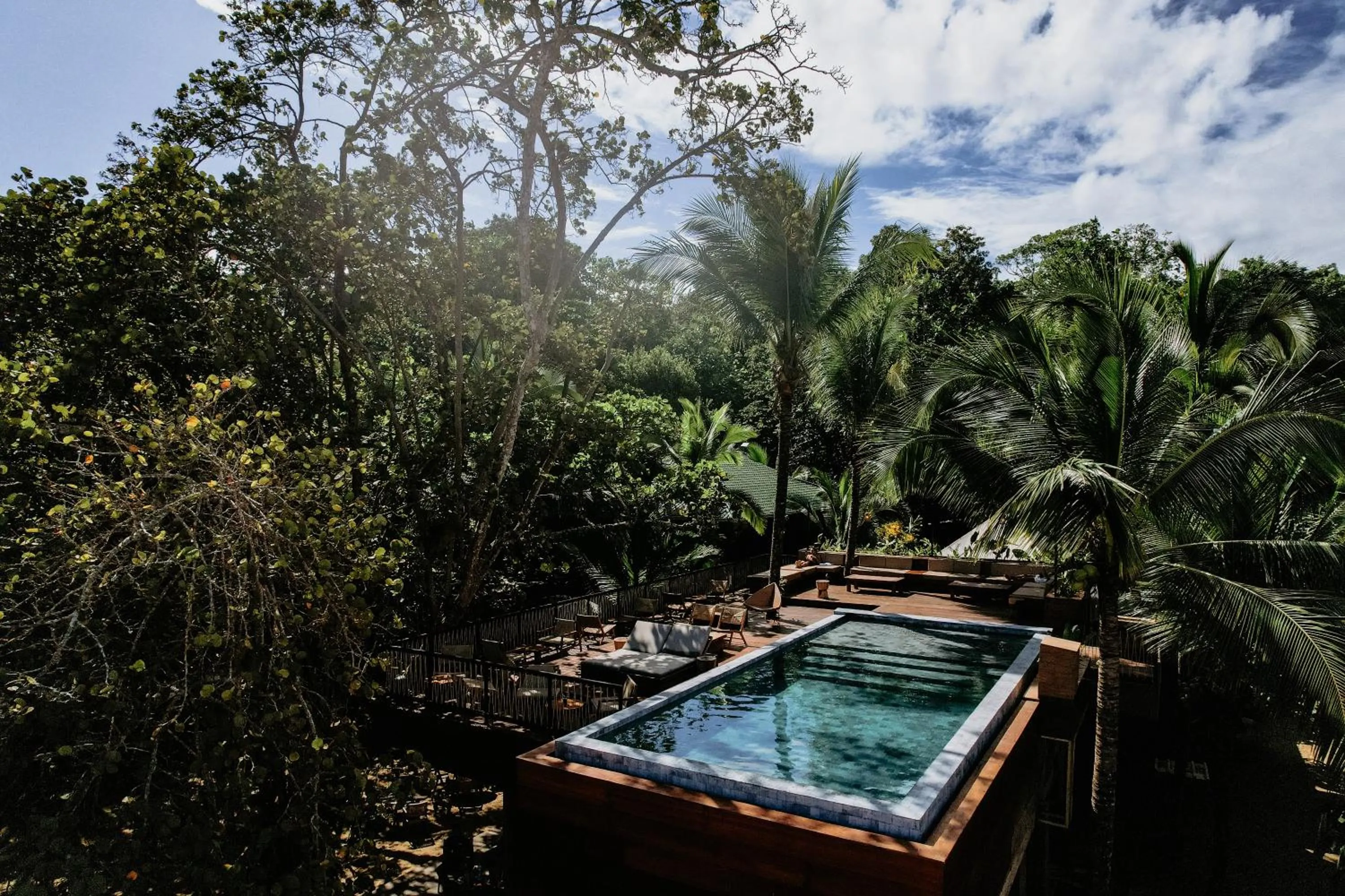 Swimming pool in Palmar Beach Lodge