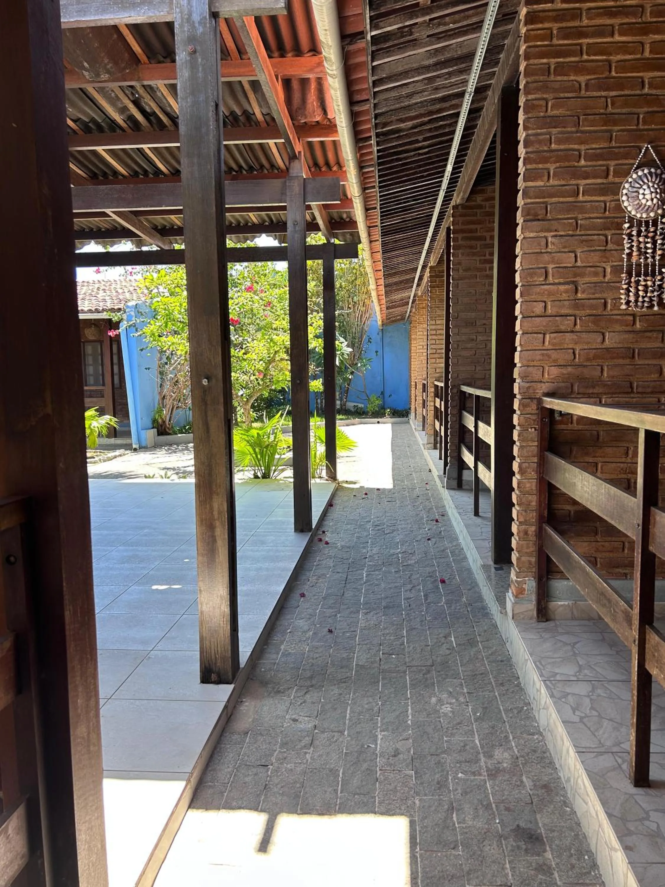 Property building in Pousada Aconchego