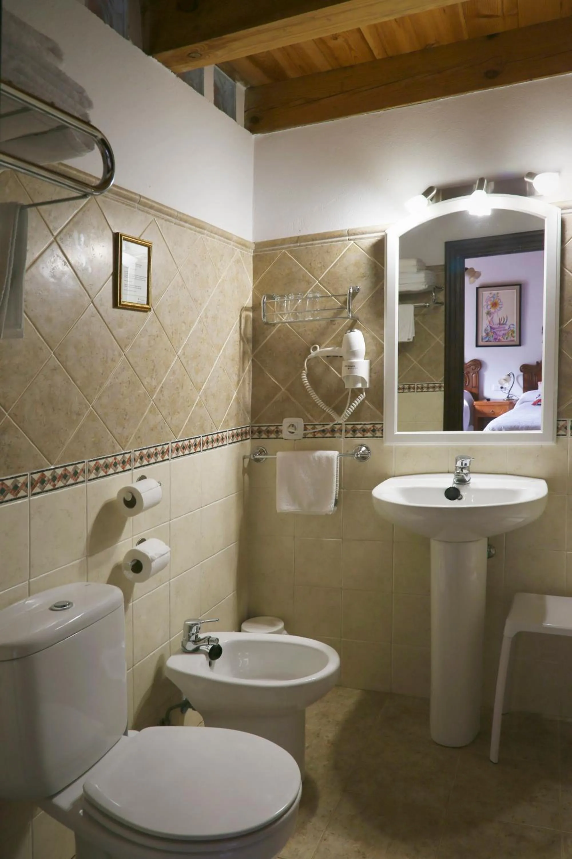 Bathroom in Hotel Rural La Puebla