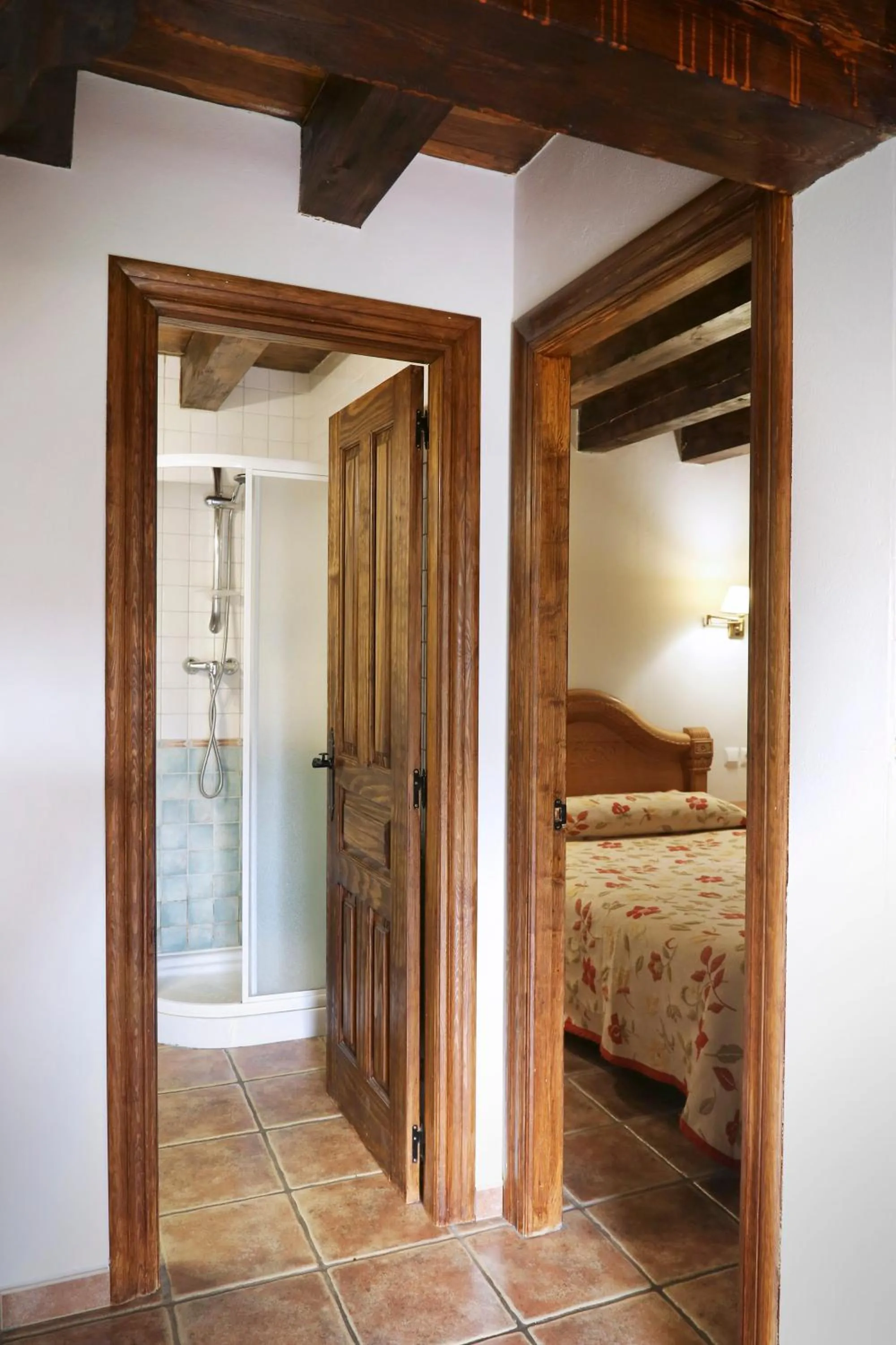 Decorative detail, Bed in Hotel Rural La Puebla