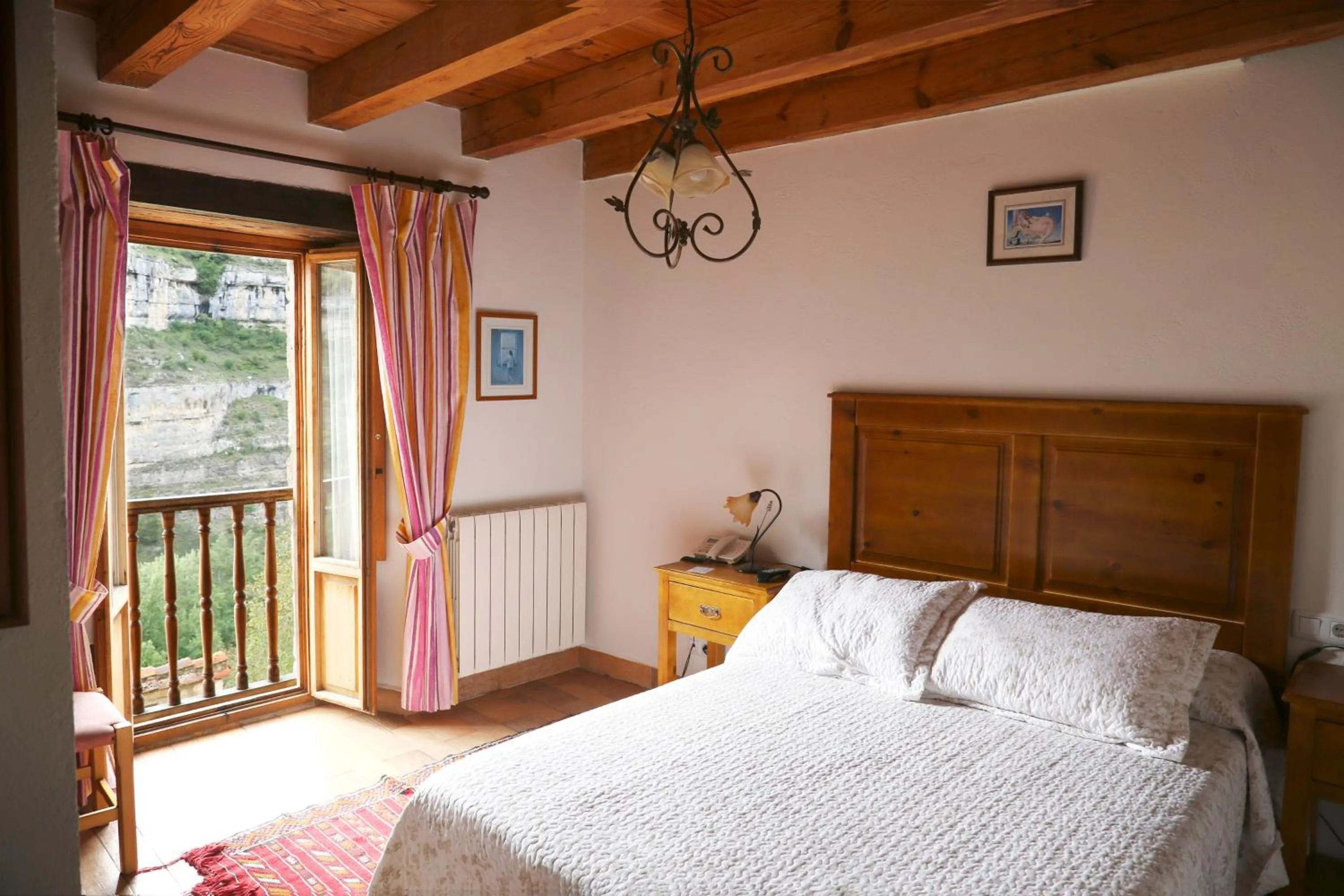 Bed in Hotel Rural La Puebla