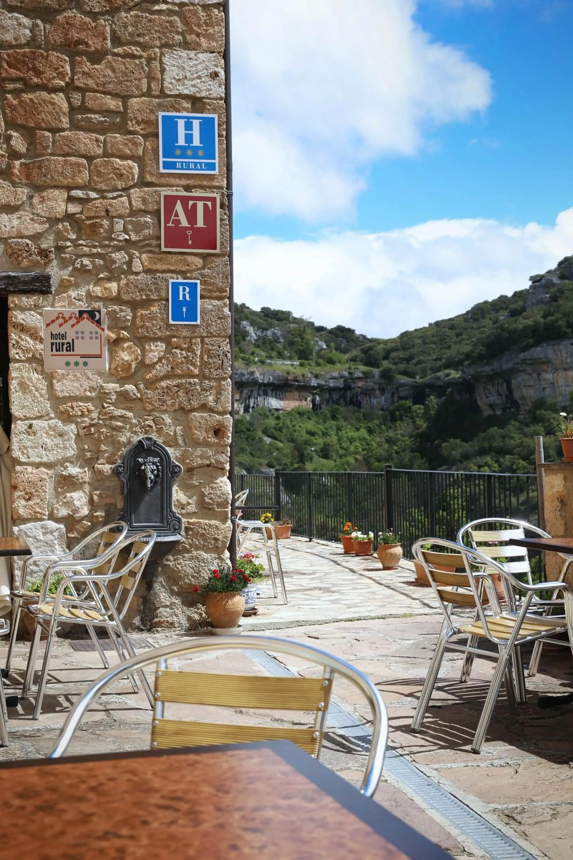 Patio in Hotel Rural La Puebla