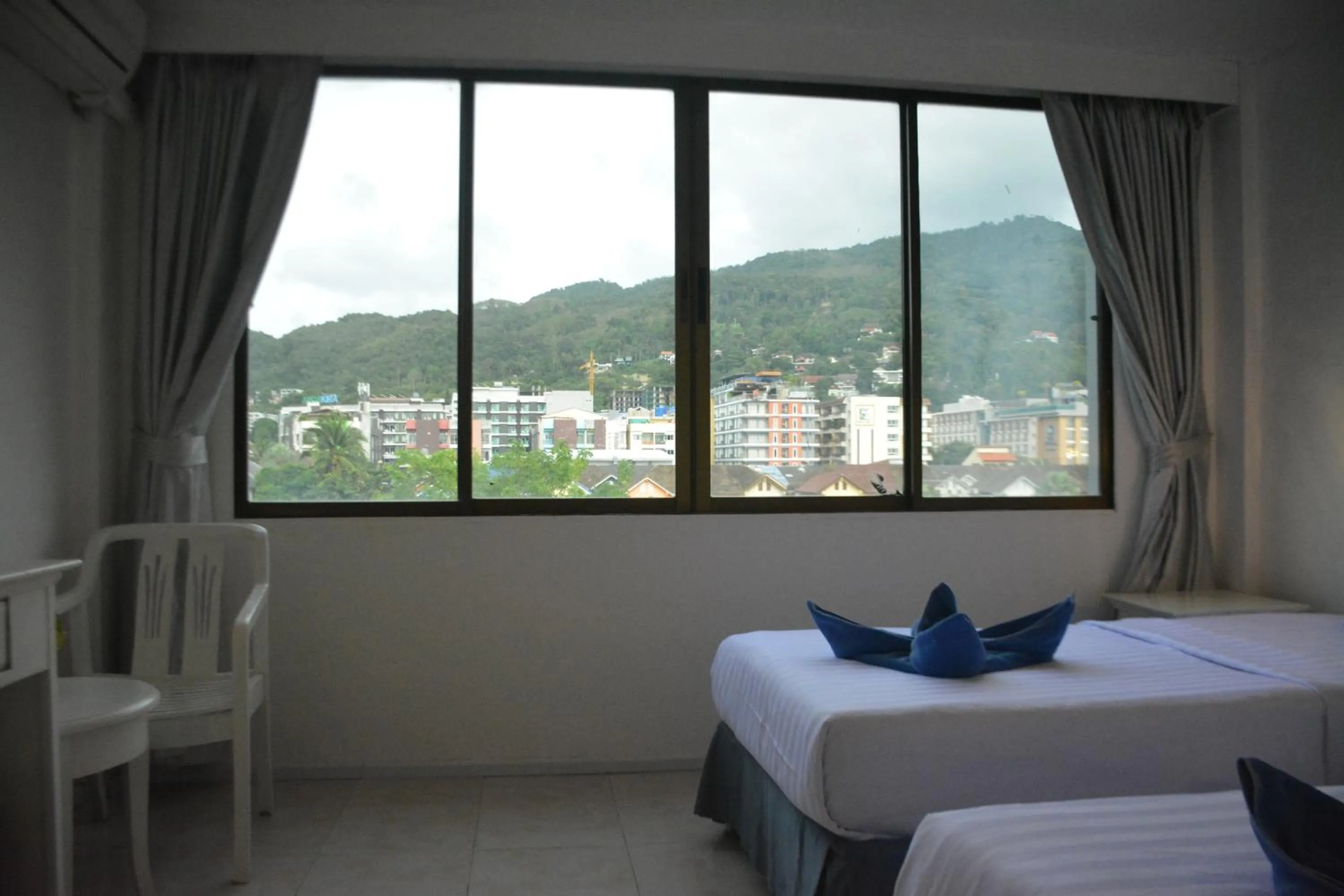 View (from property/room), Bed in Chilli Salza Patong