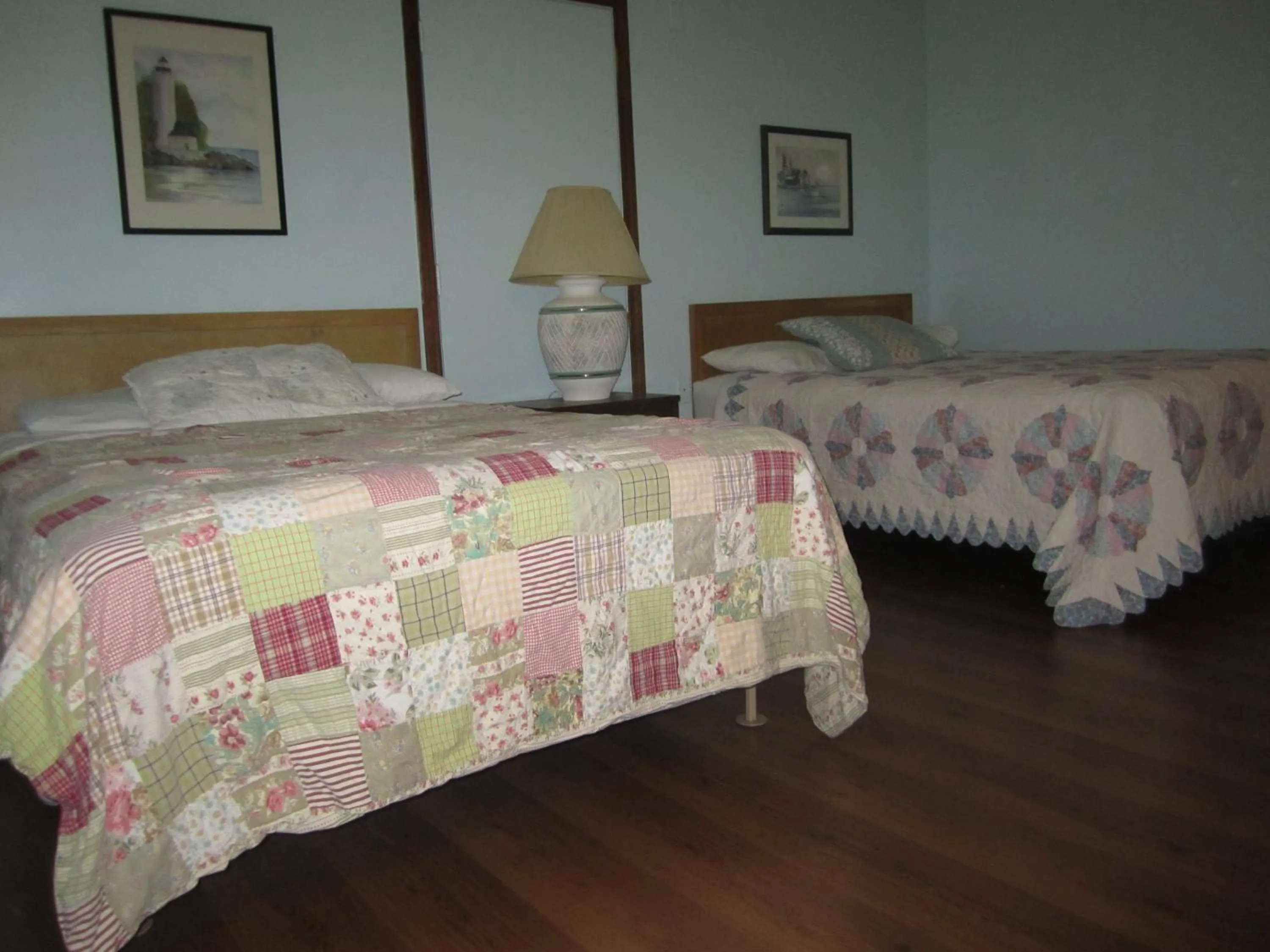 Bed in Chaffee Lodge