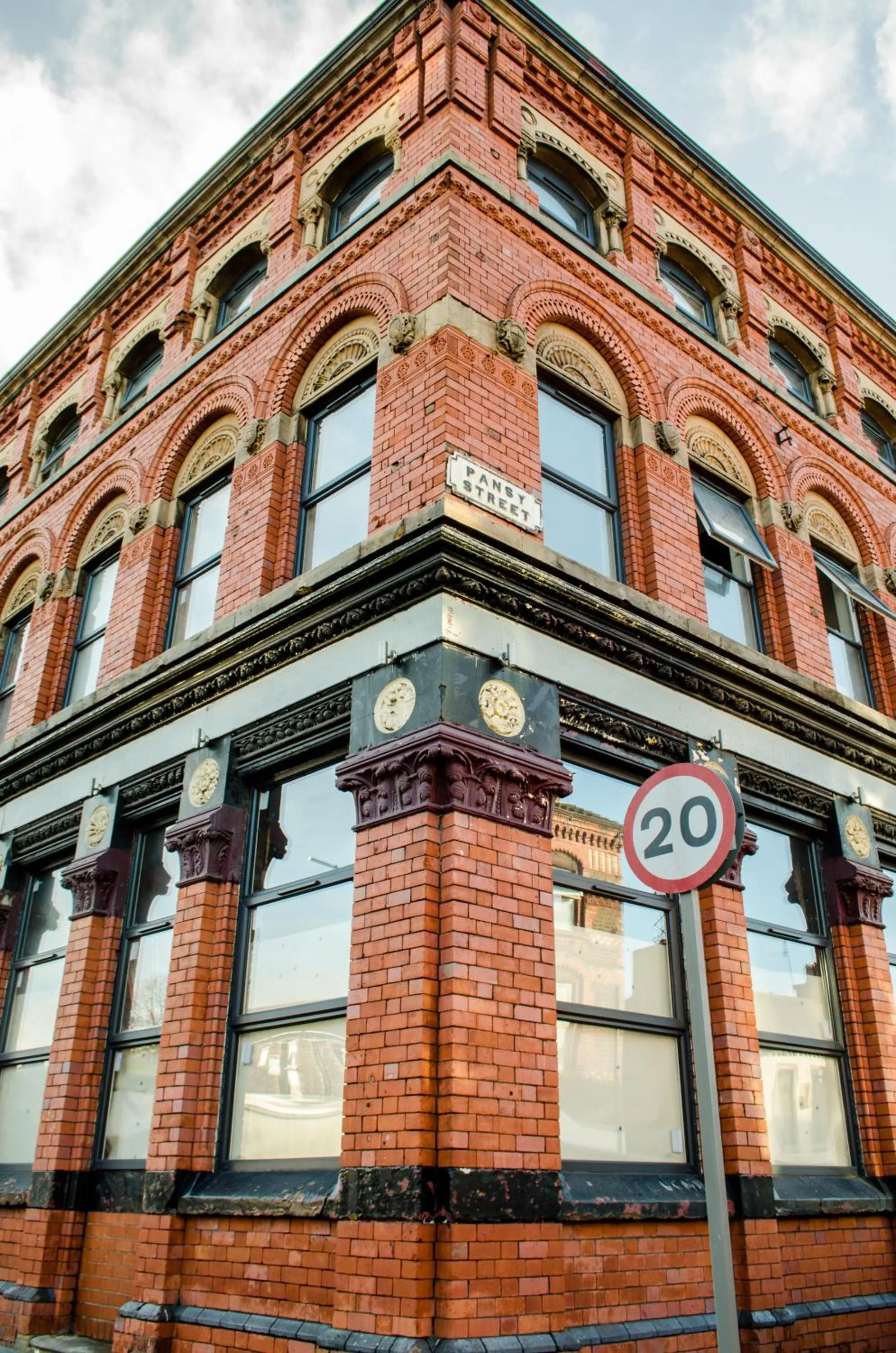 Facade/entrance in Trivelles Liverpool