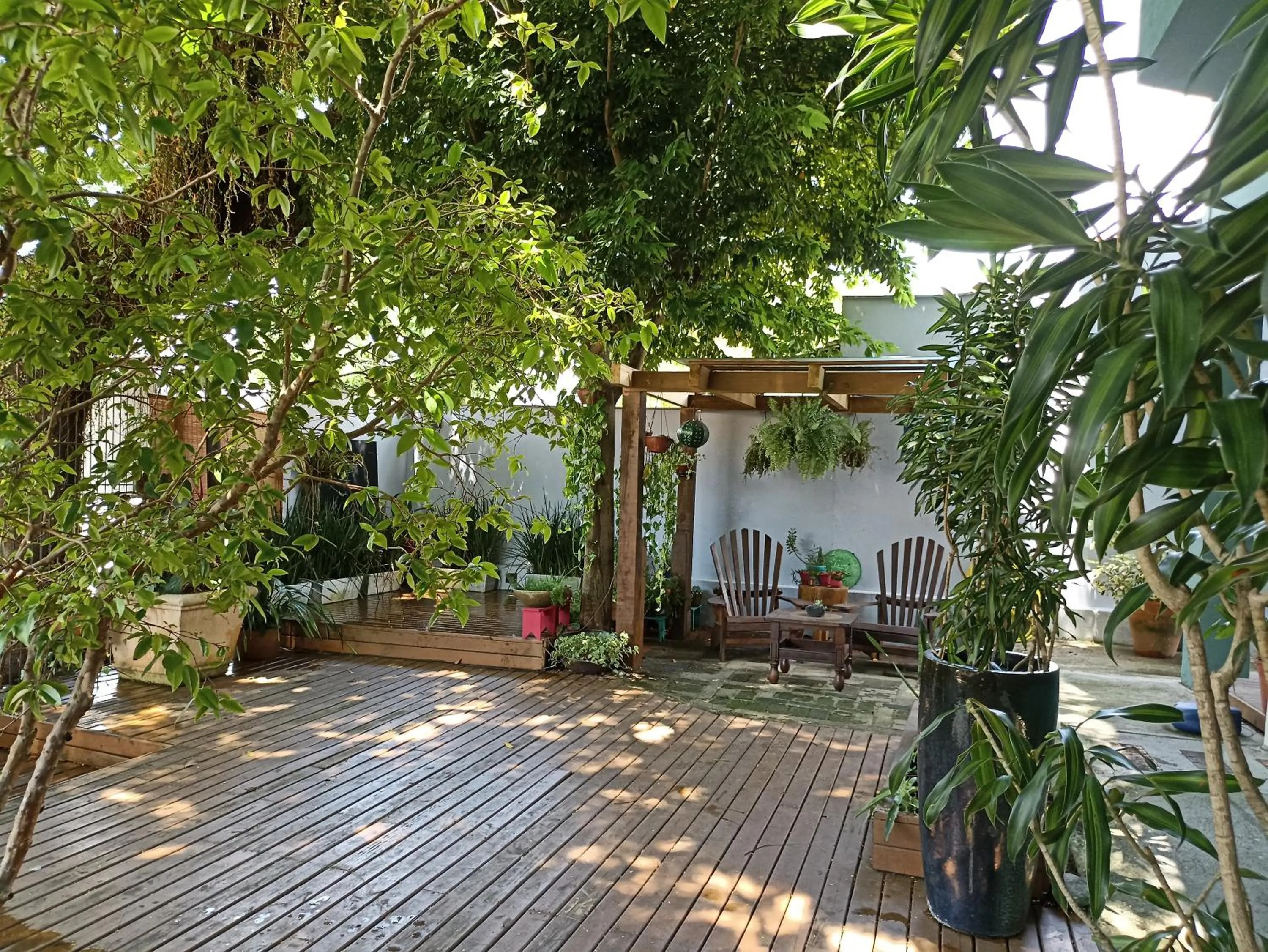 Patio in Solar das Pétalas Guest House