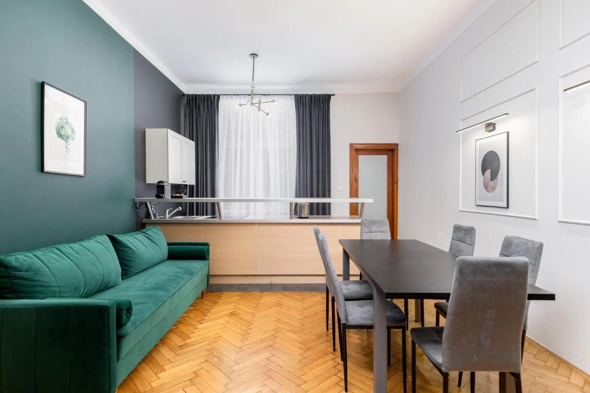 Living room in Wawel Apartments - Old Town