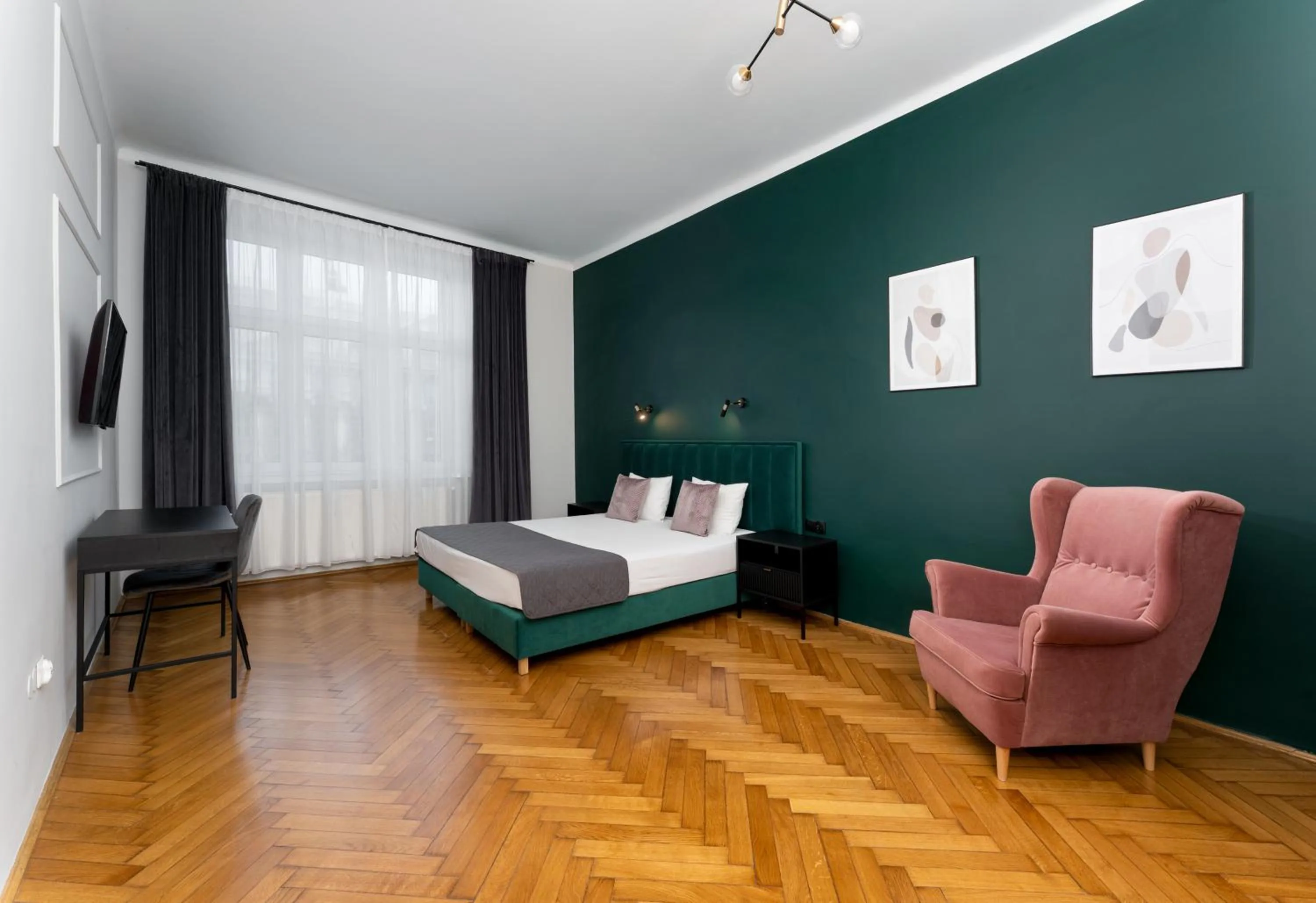 Bed in Wawel Apartments - Old Town