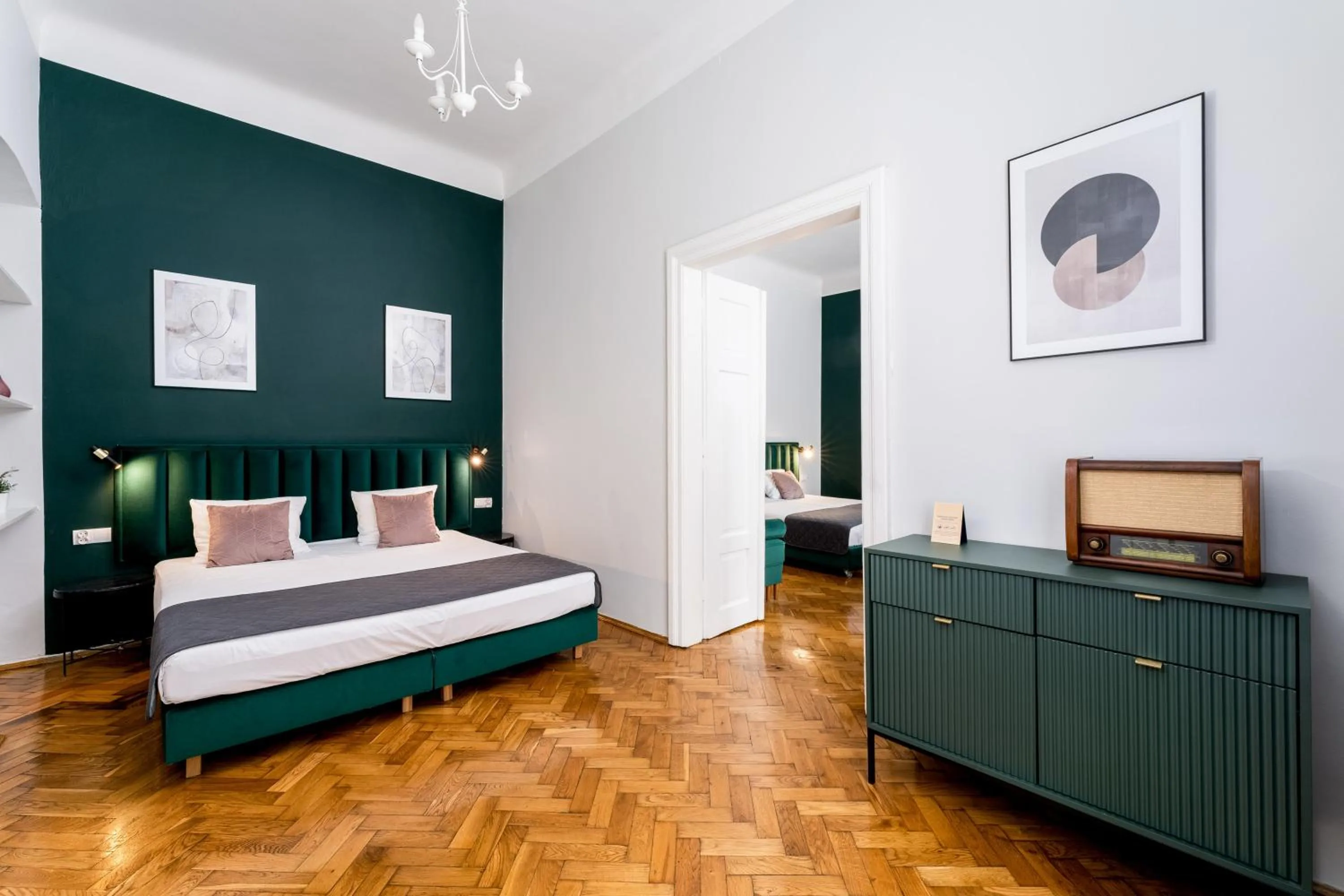 Bed in Wawel Apartments - Old Town