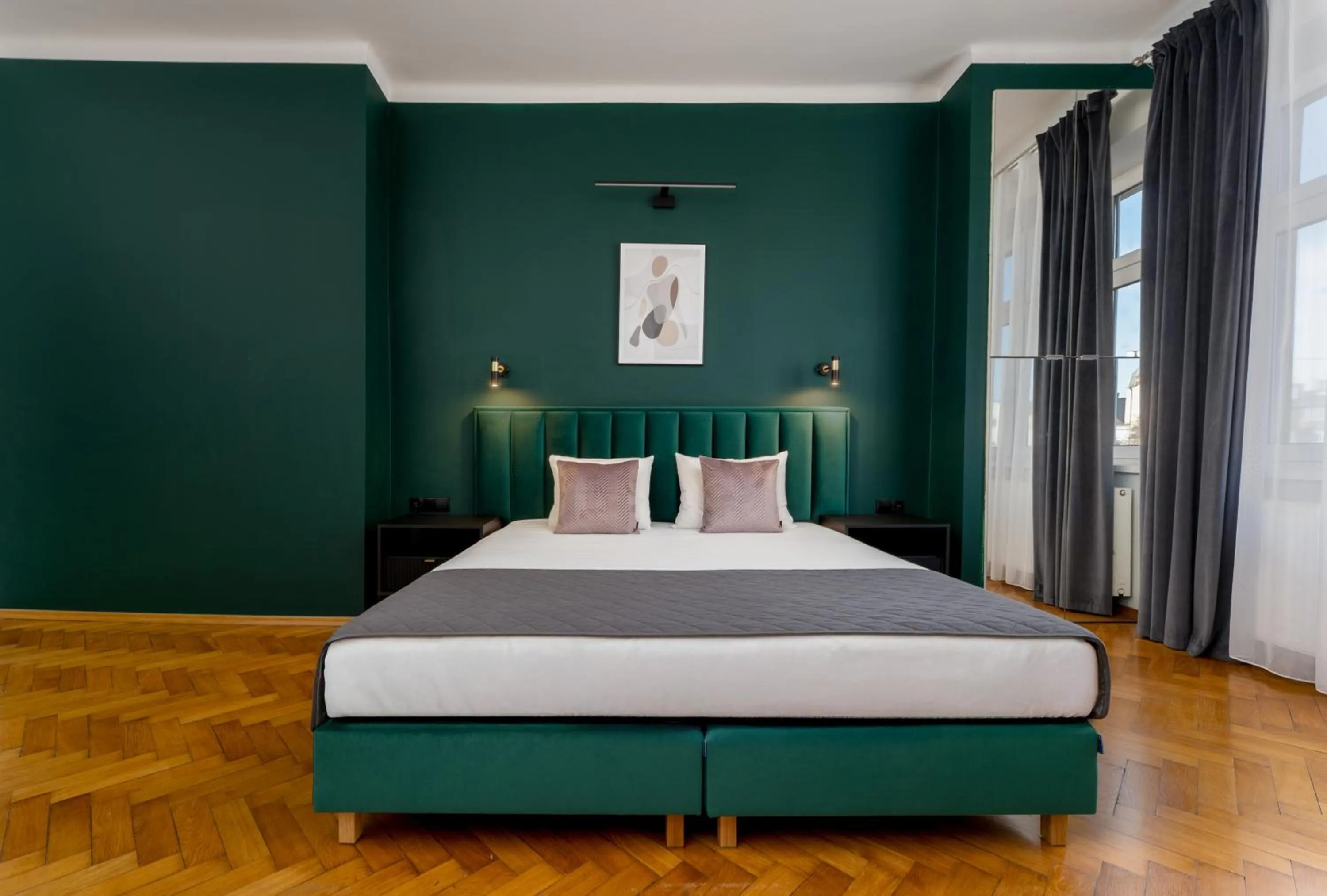 Bed in Wawel Apartments - Old Town