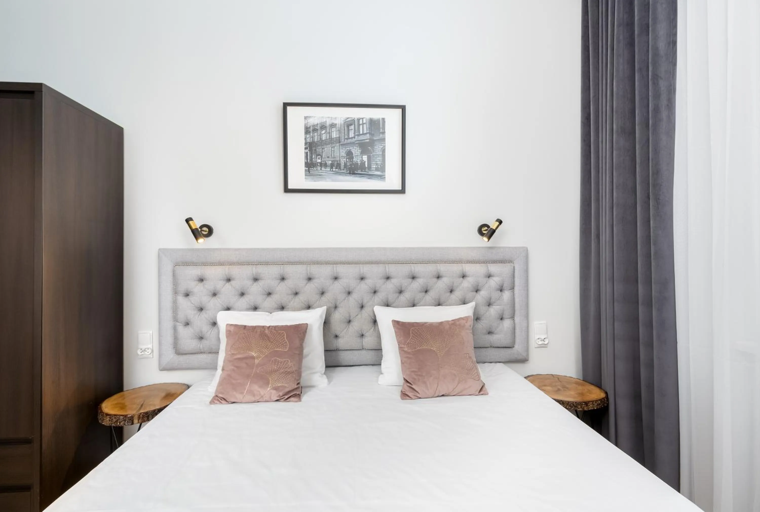 Bedroom, Bed in Wawel Apartments - Old Town