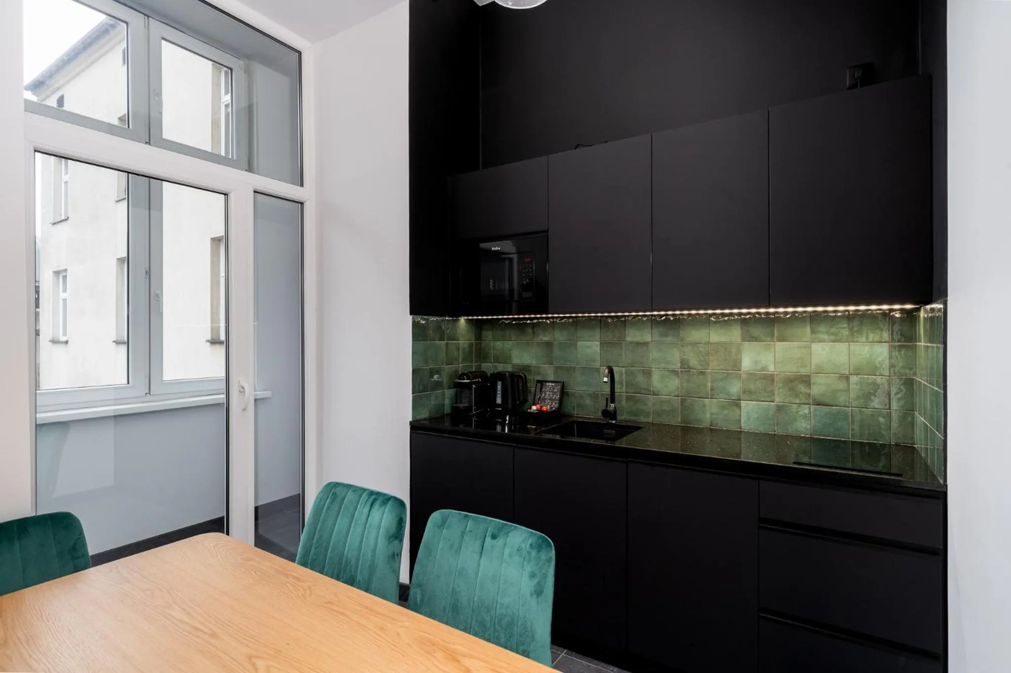 Kitchen or kitchenette in Wawel Apartments - Old Town