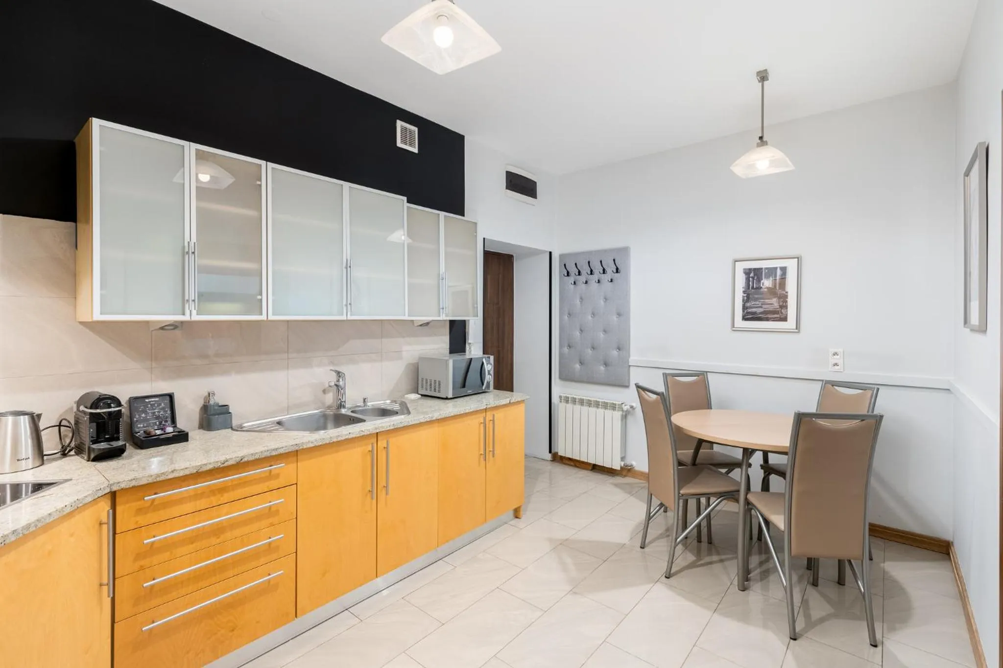 Kitchen or kitchenette in Wawel Apartments - Old Town