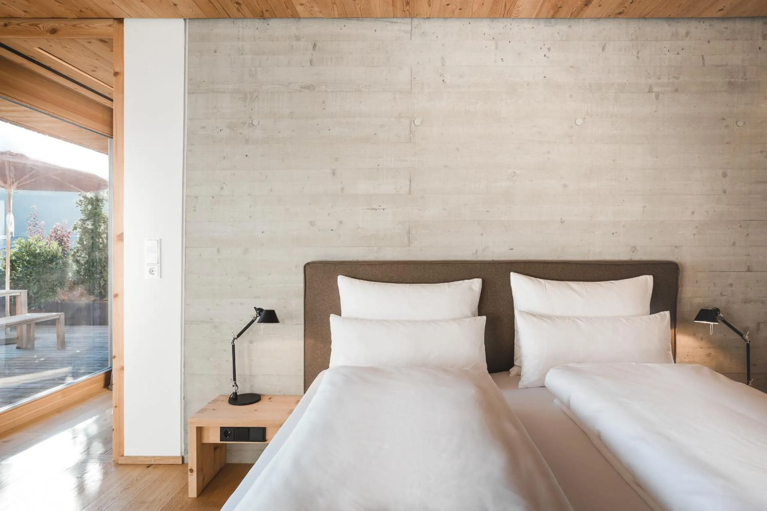 Bed in Chesa Muntanella