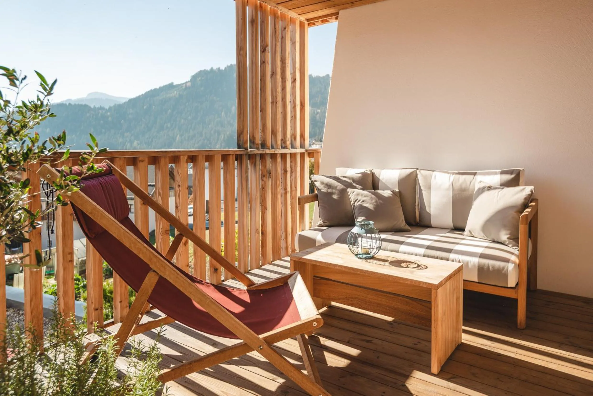 Balcony/Terrace in Chesa Muntanella
