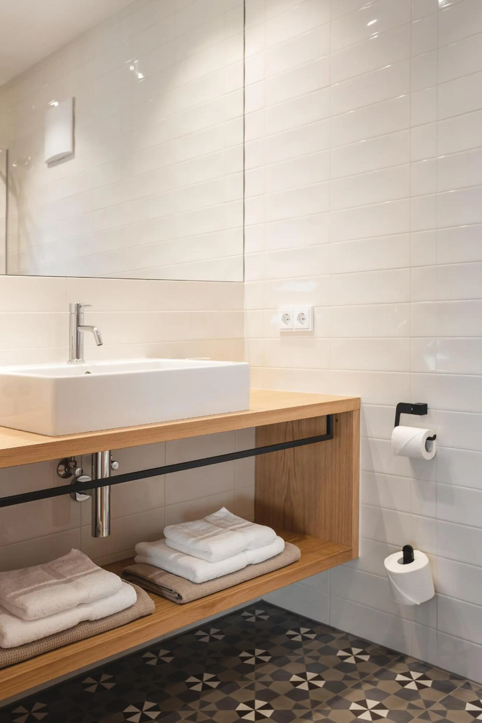 Bathroom in Chesa Muntanella