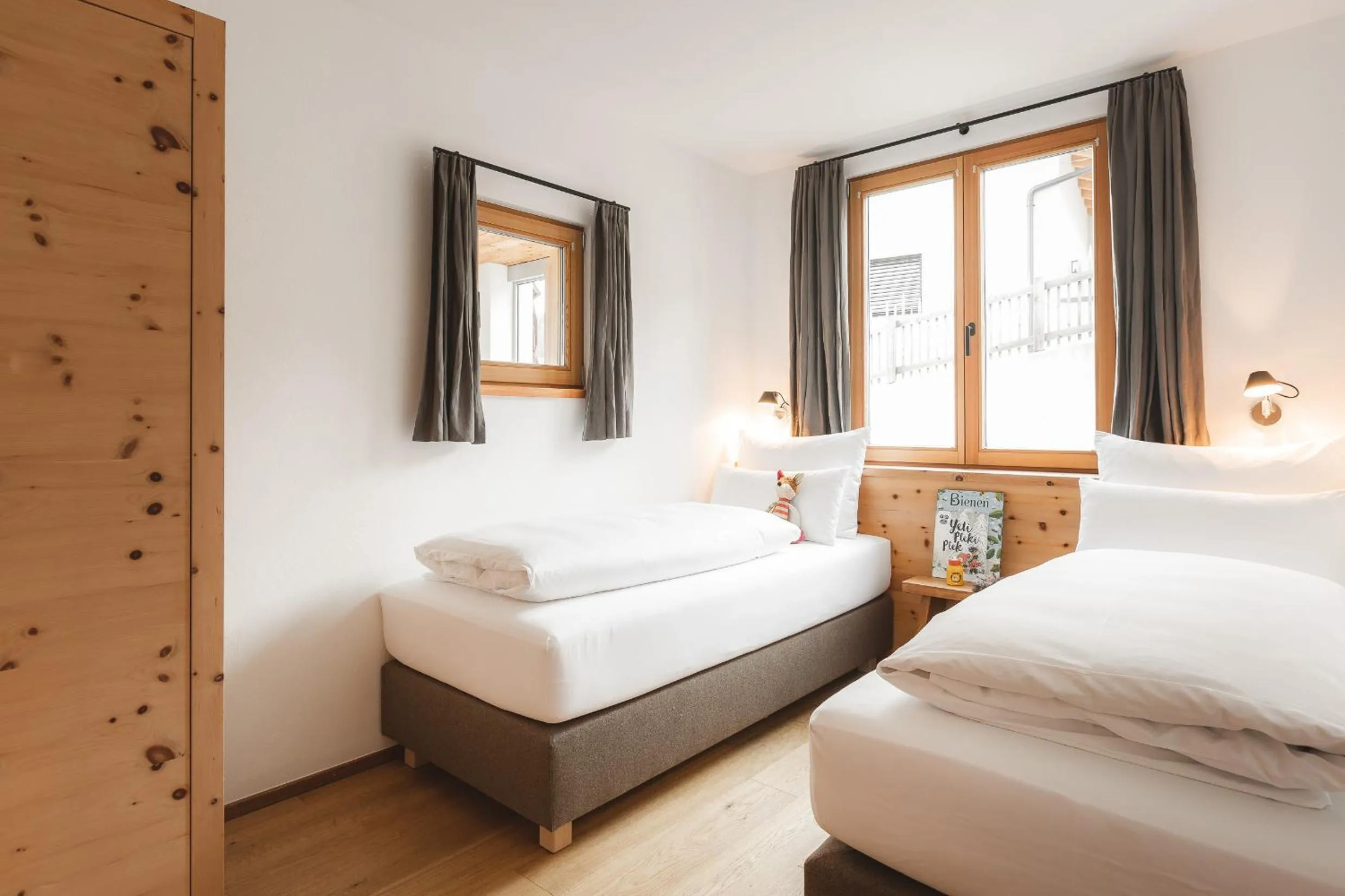 Bed in Chesa Muntanella