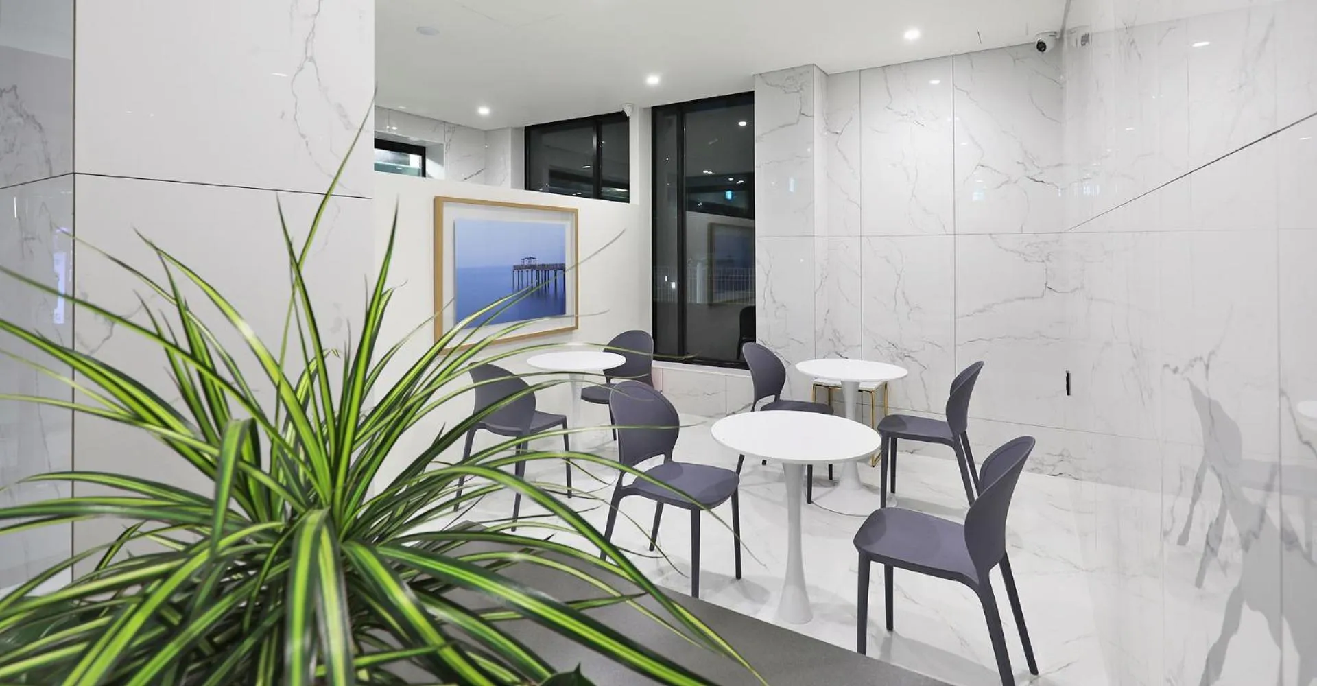 Seating area in Hotel The One