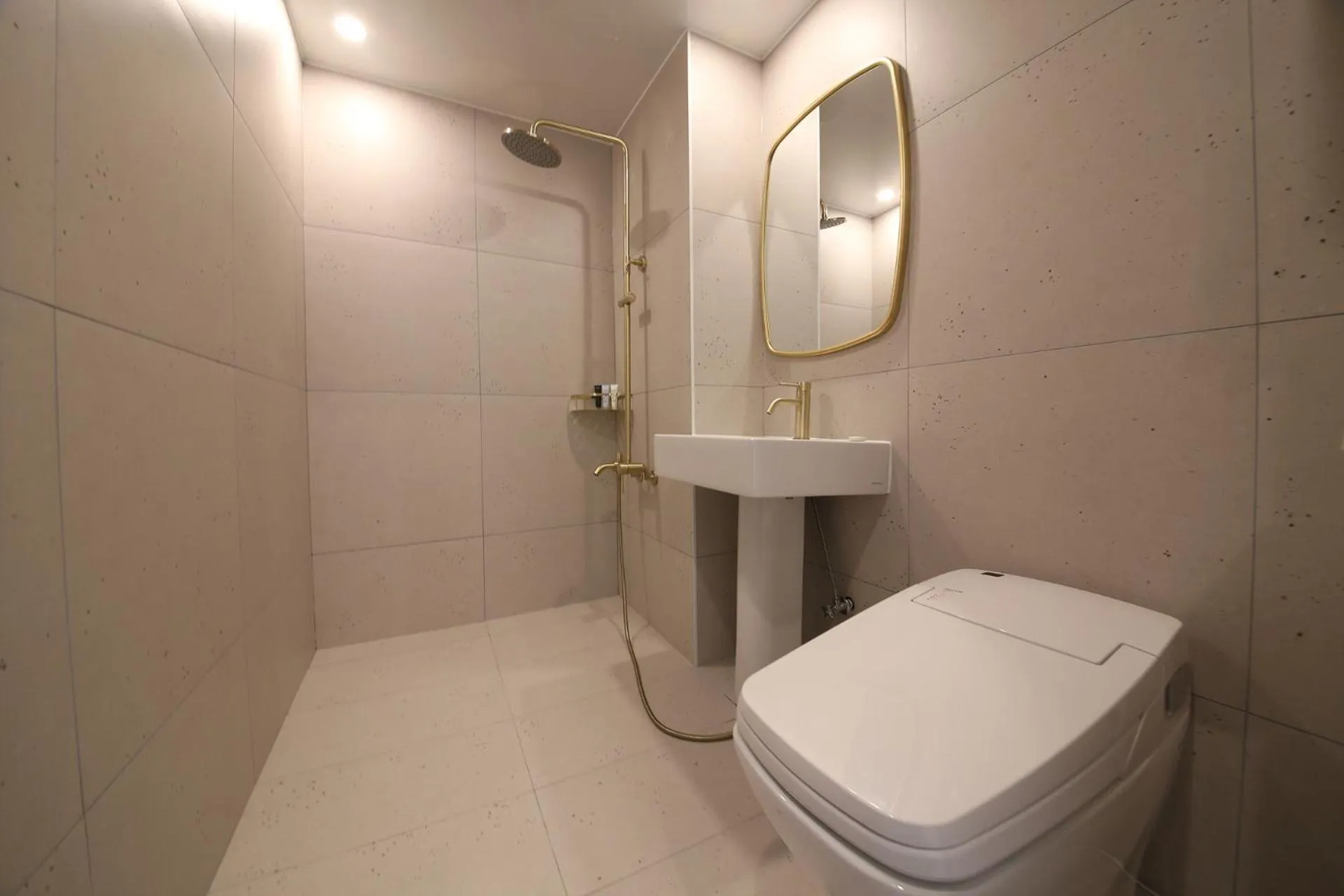 Shower in Hotel The One