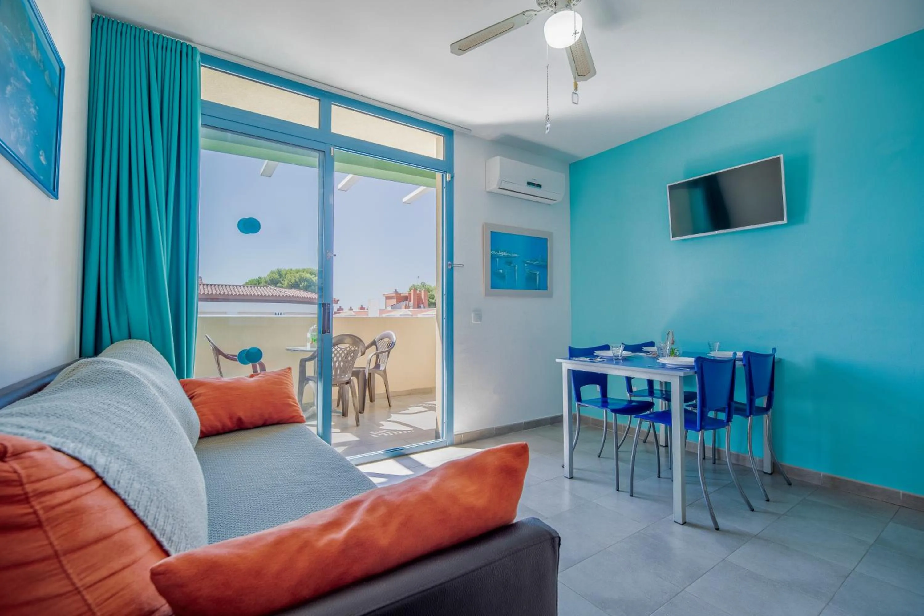 Living room in Rentalmar Costa Verde